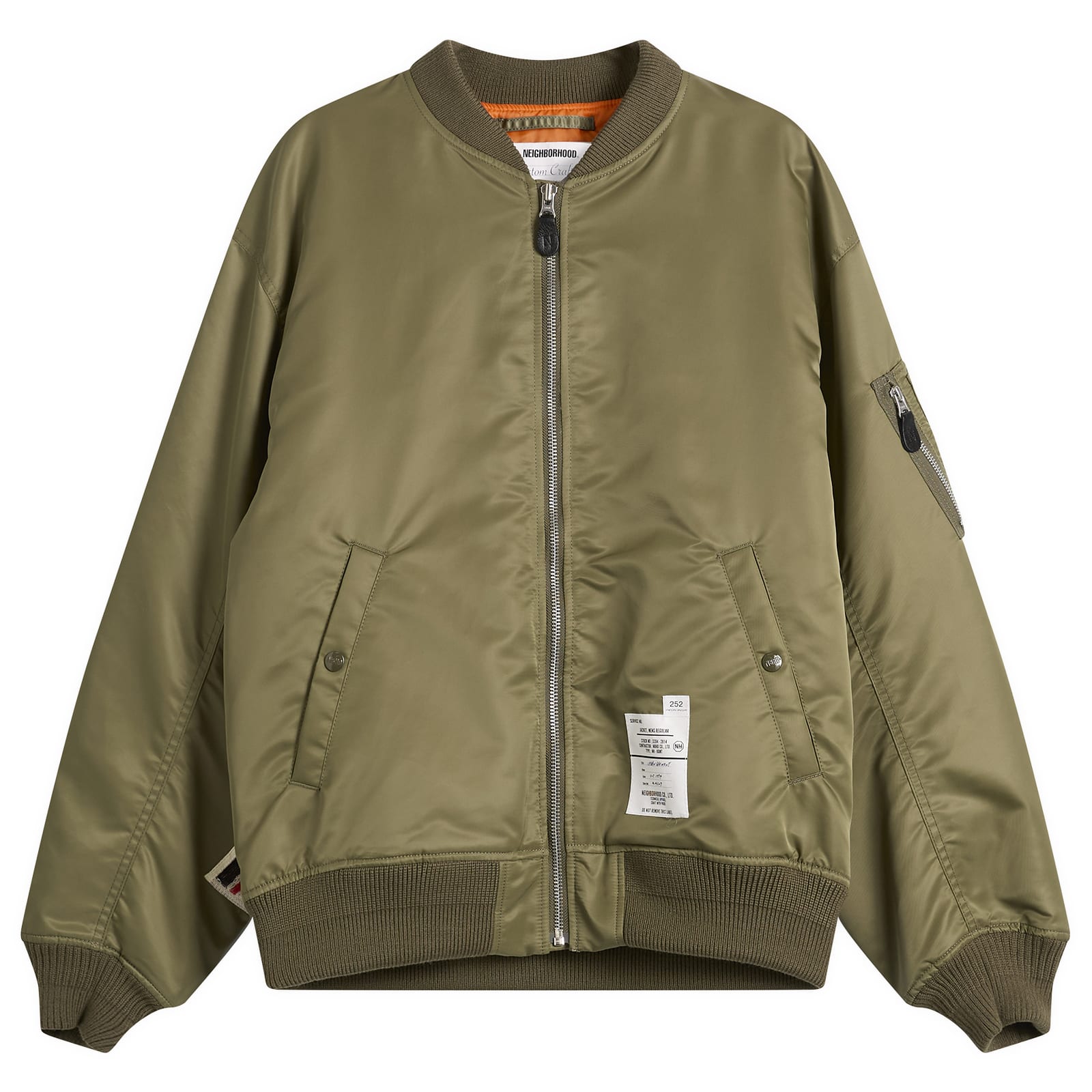 Neighborhood CWU-7P Jacket, Green - Curated Menswear