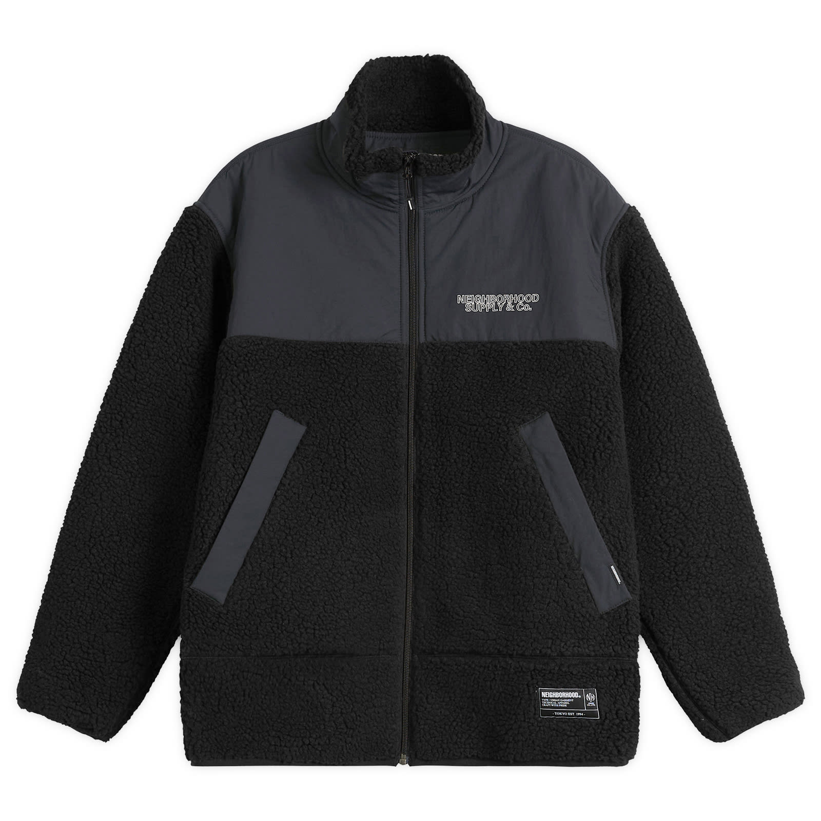Neighborhood Men's Baseball Jacket Black - Curated Menswear