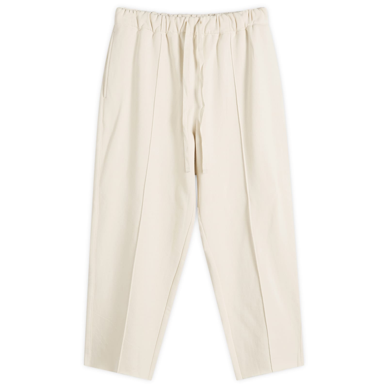 Merely Made Men’s Pintuck Wide Trousers Neutral