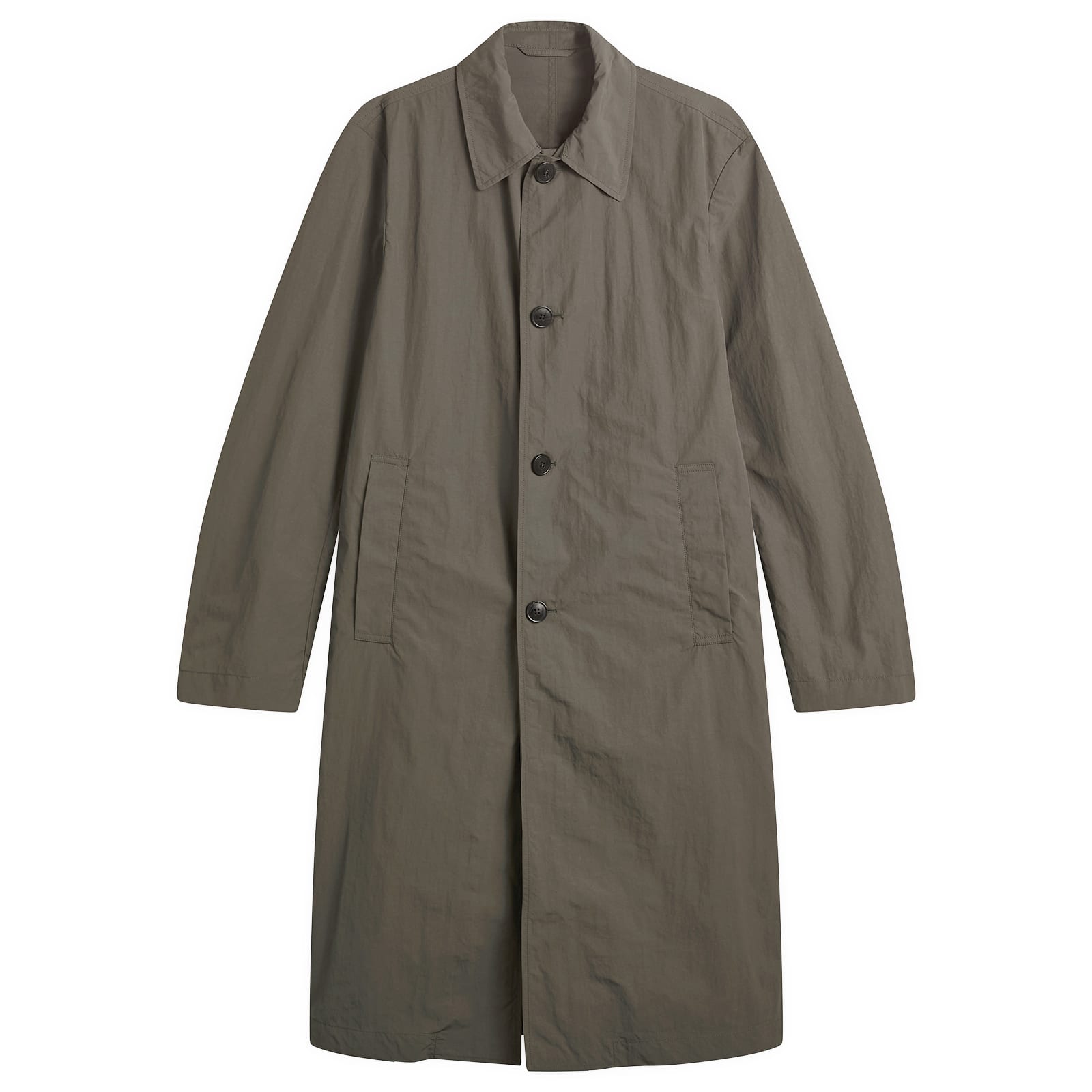 Dries Van Noten Men’s Washed Water Repellent Trench Khaki