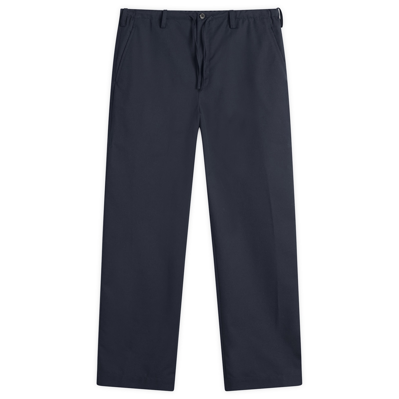 Dries Van Noten Men’s Cotton Wool Trouser Navy