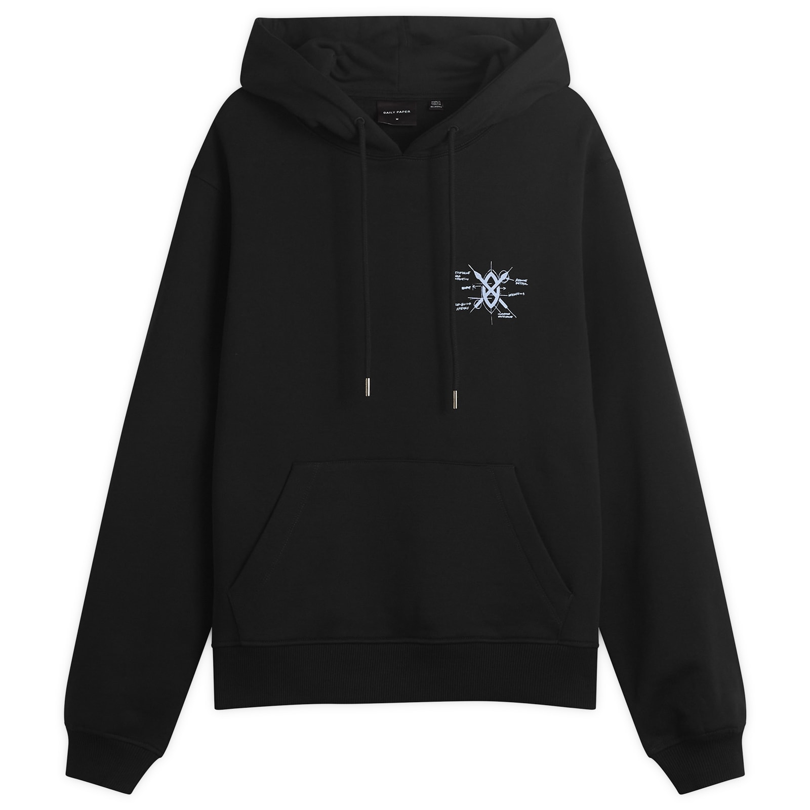 Daily Paper Men’s Shield Evolution Hoodie Black