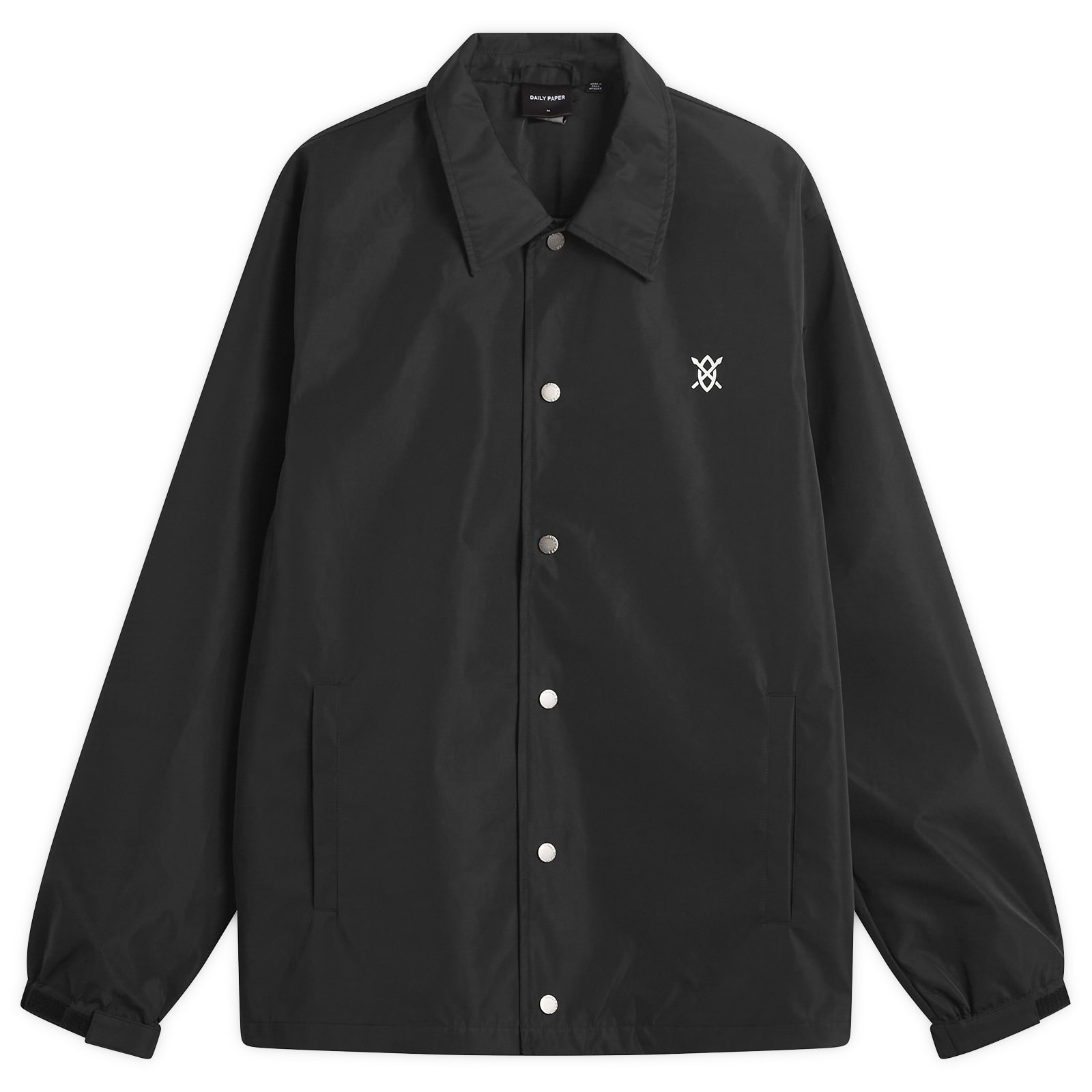 Daily Paper Men’s Alias Dias Coach Jacket Black