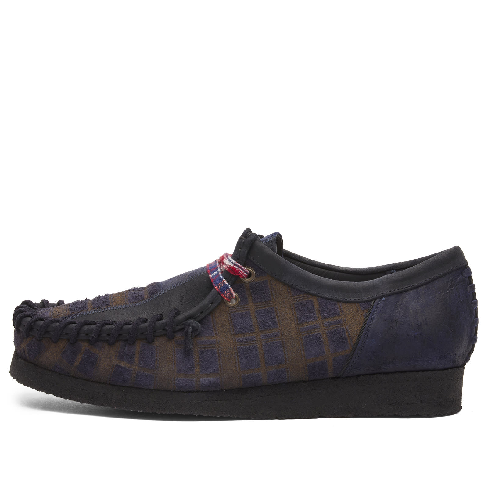 Clarks Originals Men's x Nicholas Daley Wallabee Navy Combi - 26180306-NVY