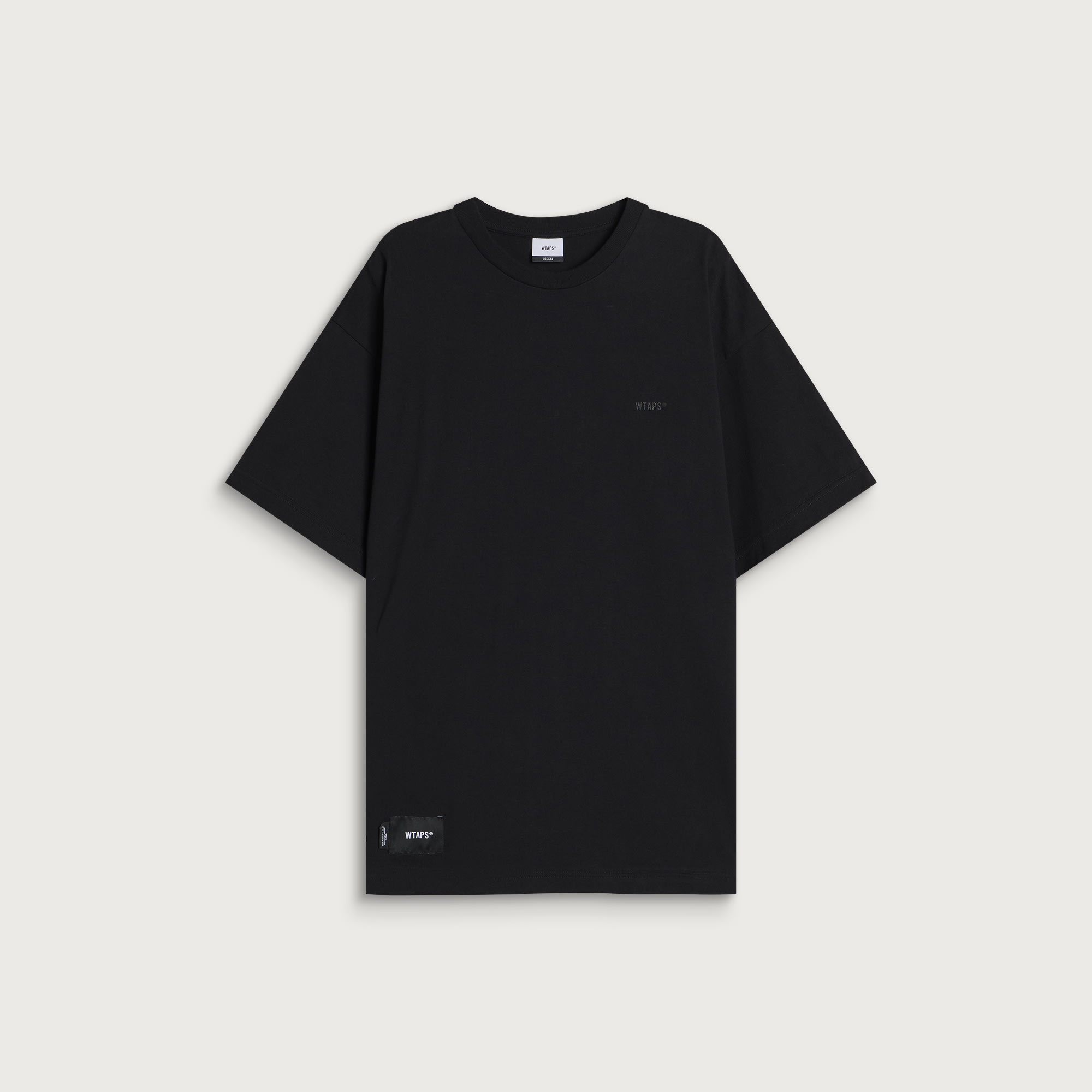 WTAPS Men’s Fortless Short Sleeve T-Shirt Black
