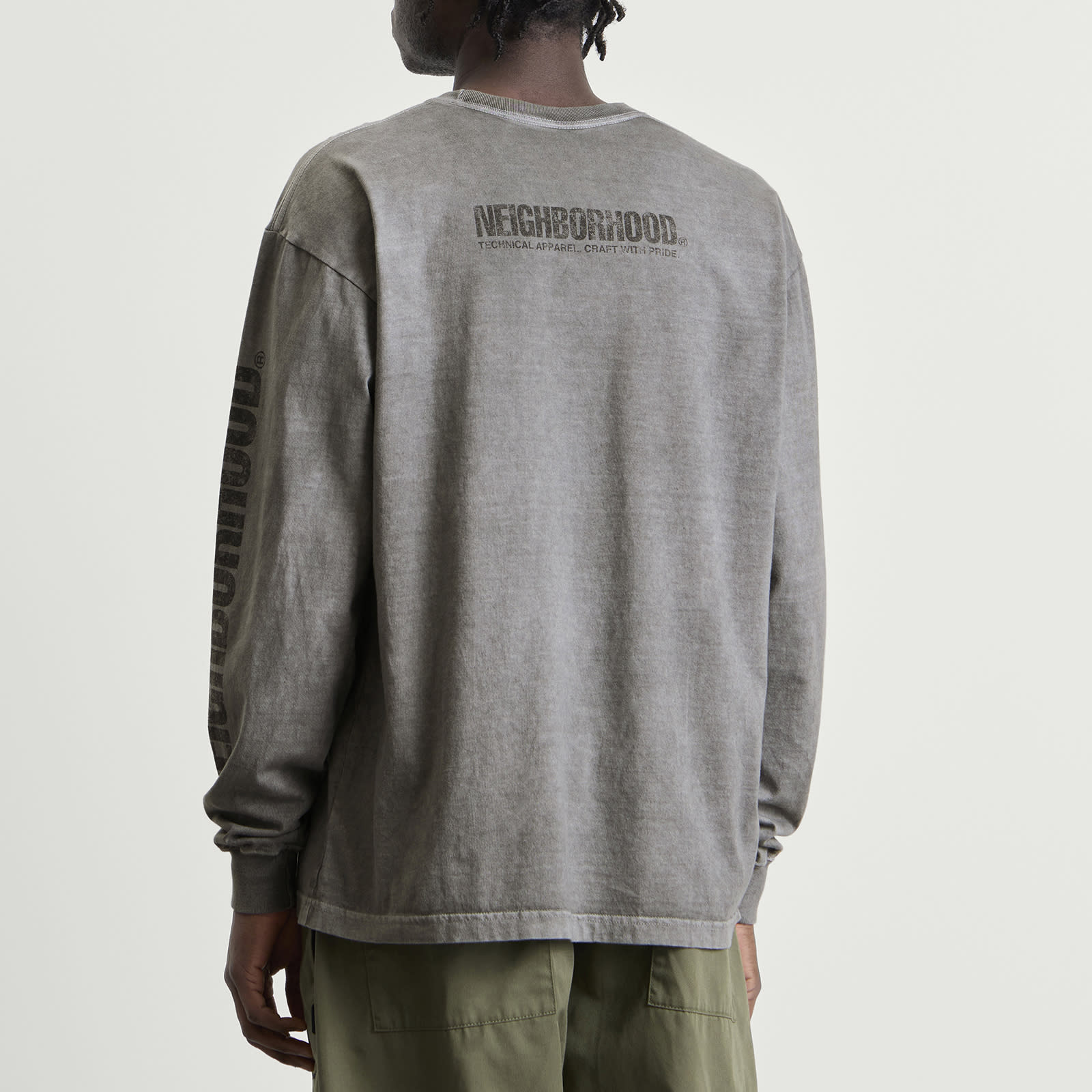 ピグメント ダイ ロング スリーブ Tシャツ | NEIGHBORHOOD | FETCHING