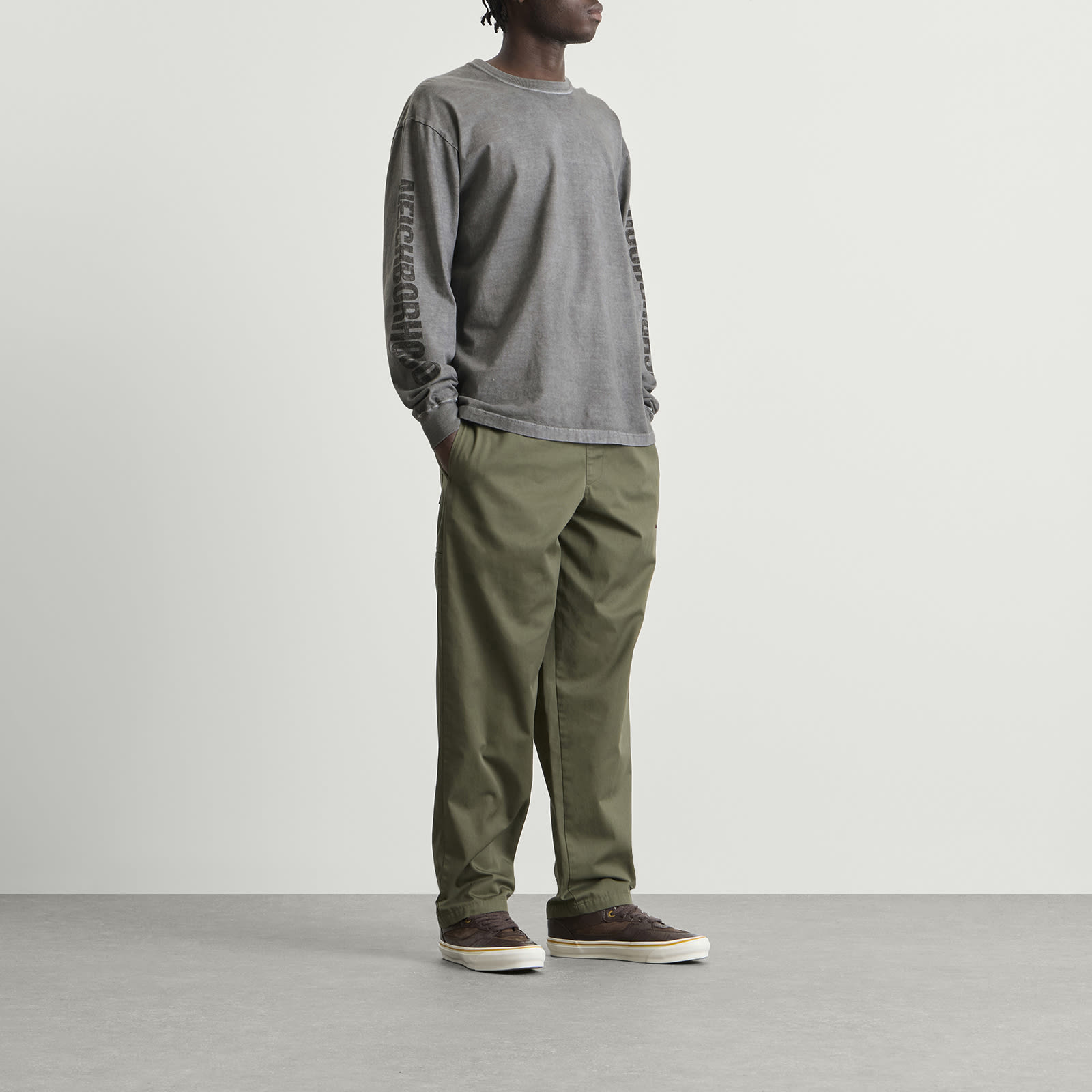 ピグメント ダイ ロング スリーブ Tシャツ | NEIGHBORHOOD | FETCHING