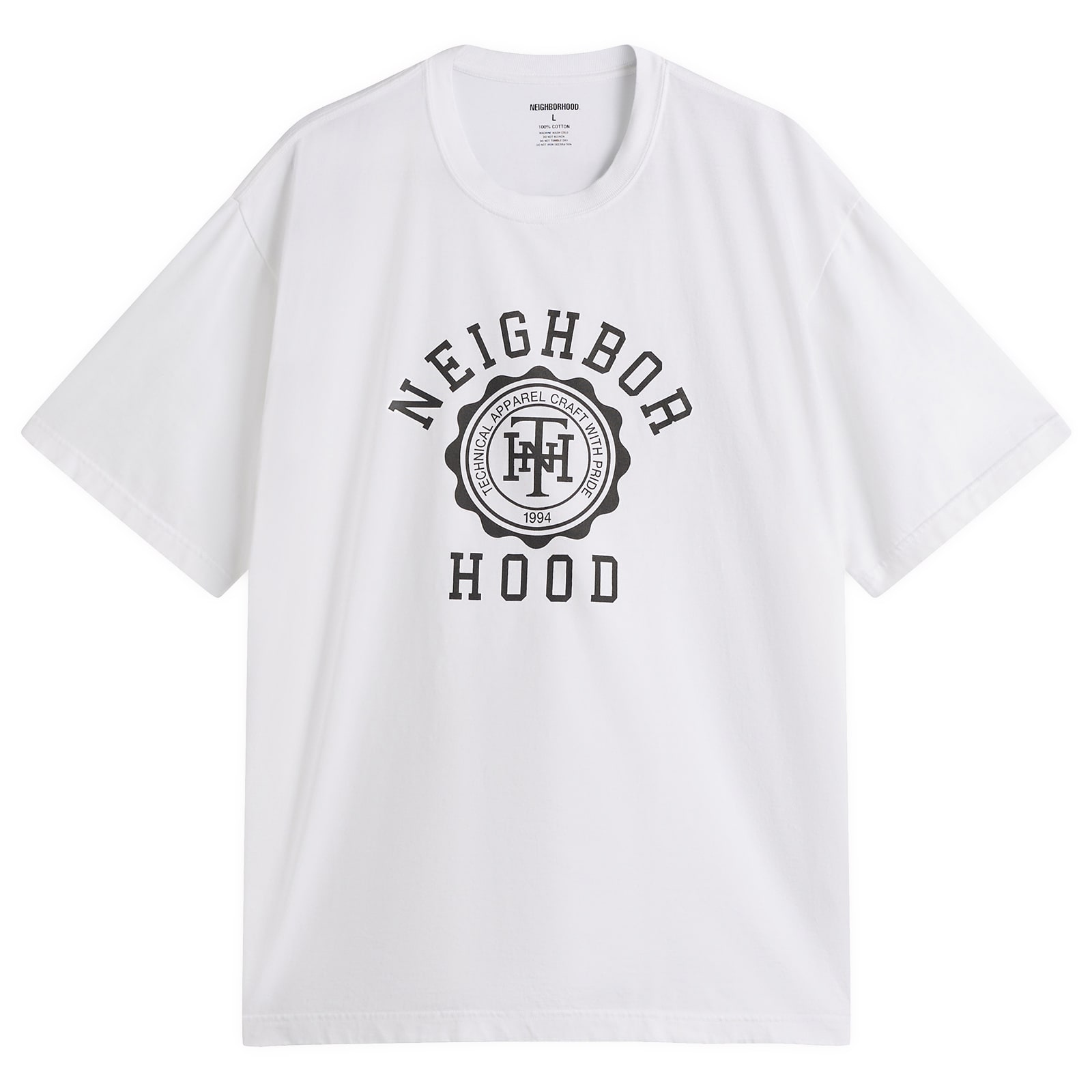Neighborhood Men's x Malbon Golf SS-2 T-Shirt Green - Curated Menswear