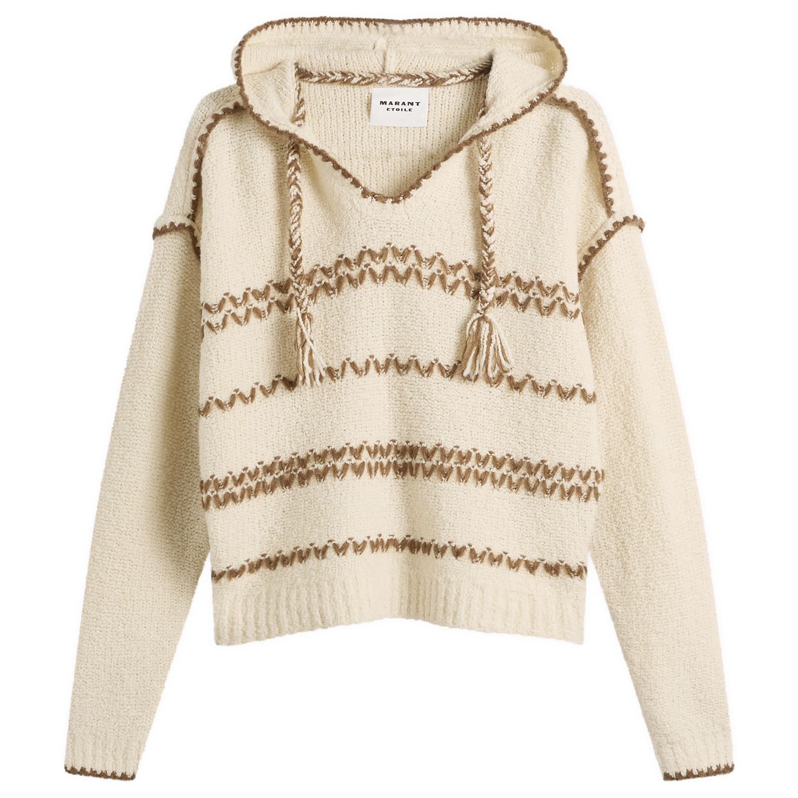 Isabel Marant Women's Romera Jumper in Ecru/Bronze, Size 36