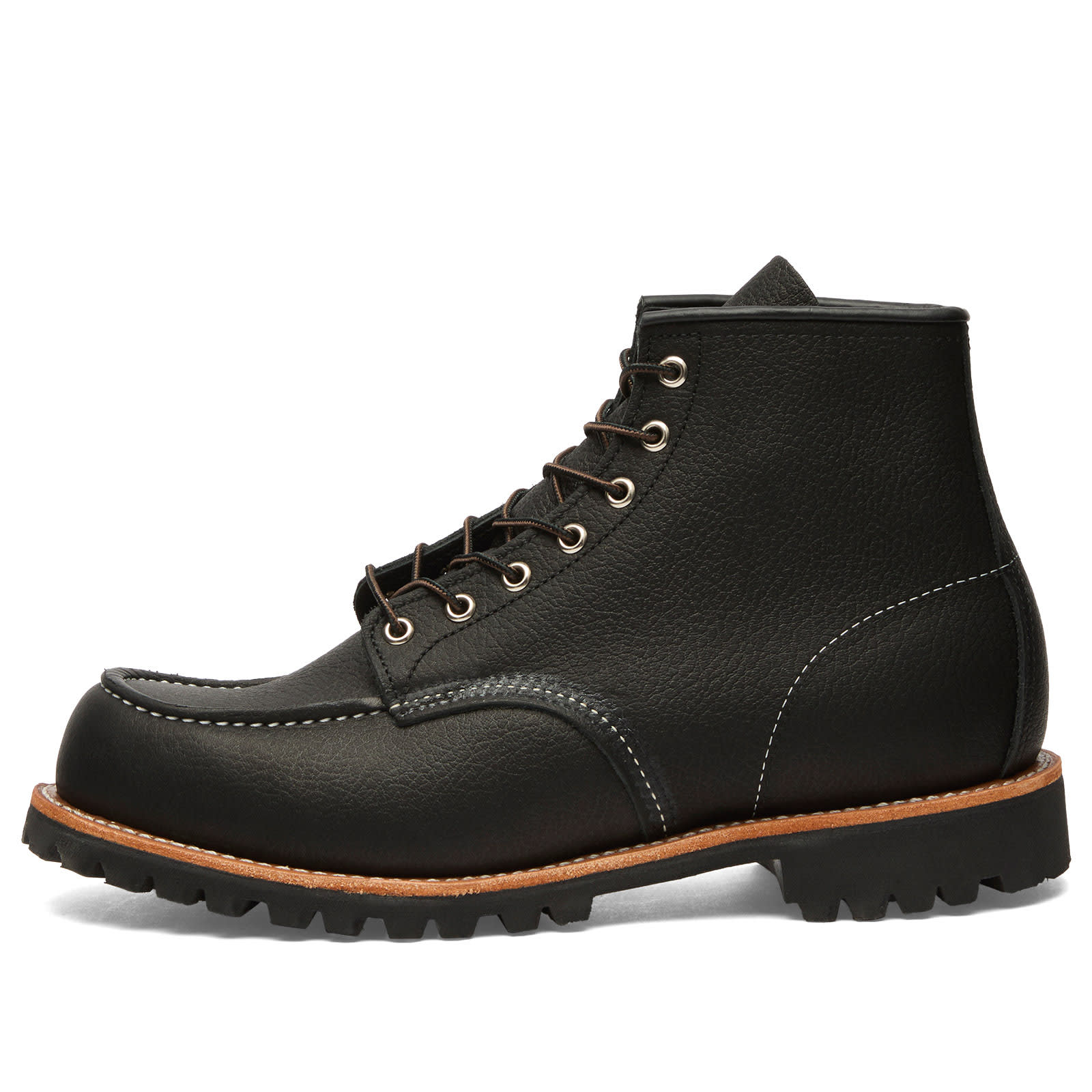 Red Wing Men’s 8-Inch Roughneck Boot Black Oil Slick