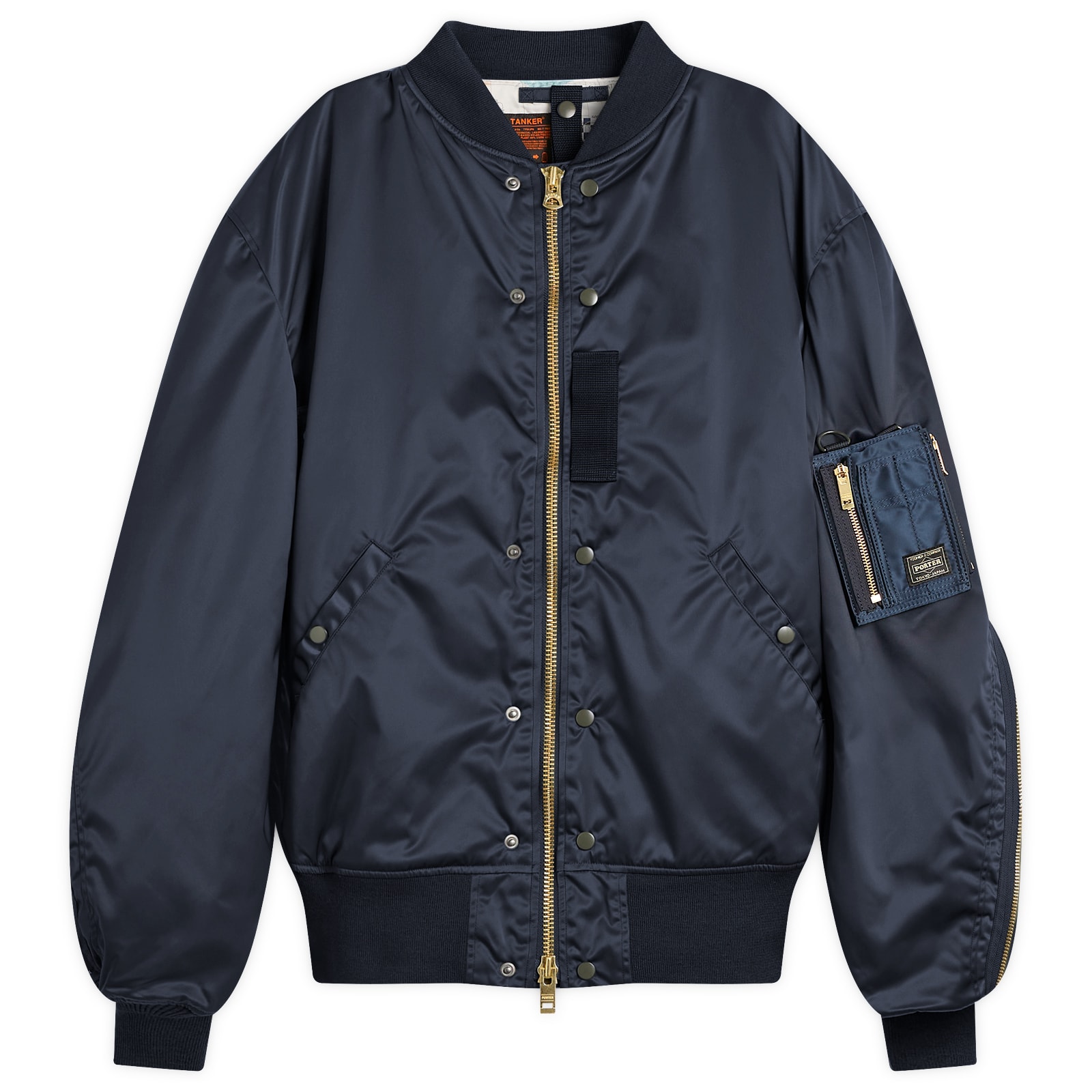 超希少　PORTER BUZZ RICKSON'S x PORTER ma-1 BUZZ RICKSON'S x PORTER(バズリクソンズ x ポーター) MA-1 & WALLET(L