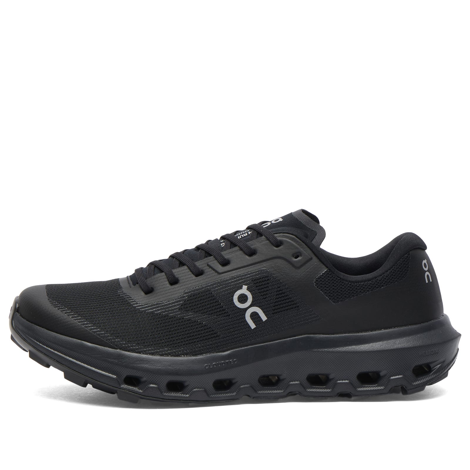 ON Men's Cloudvista 3 Sneaker Black/Black