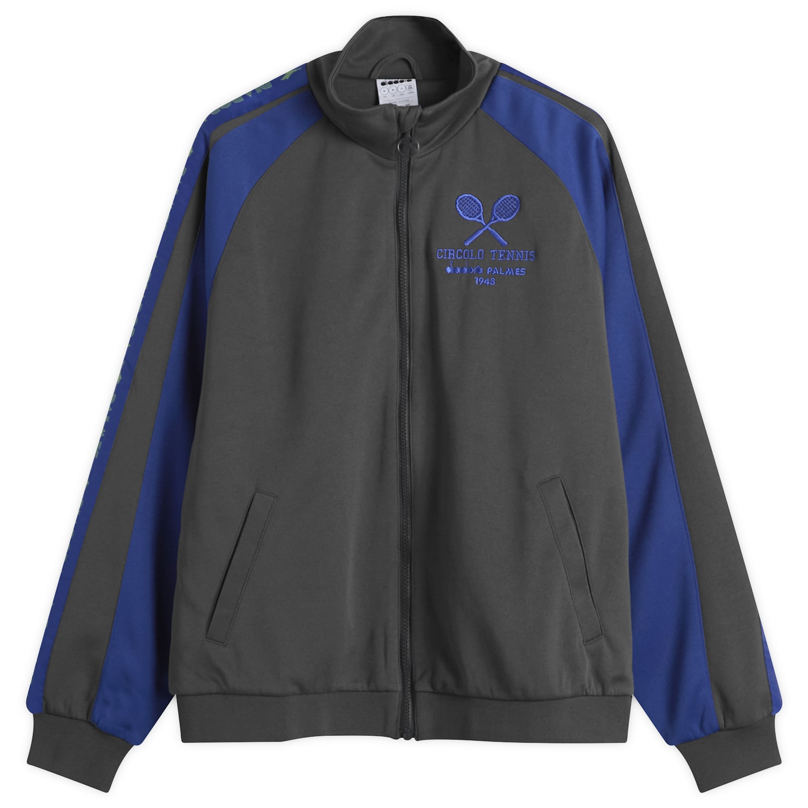 Diadora Men’s Legacy Track Top Black Oyster