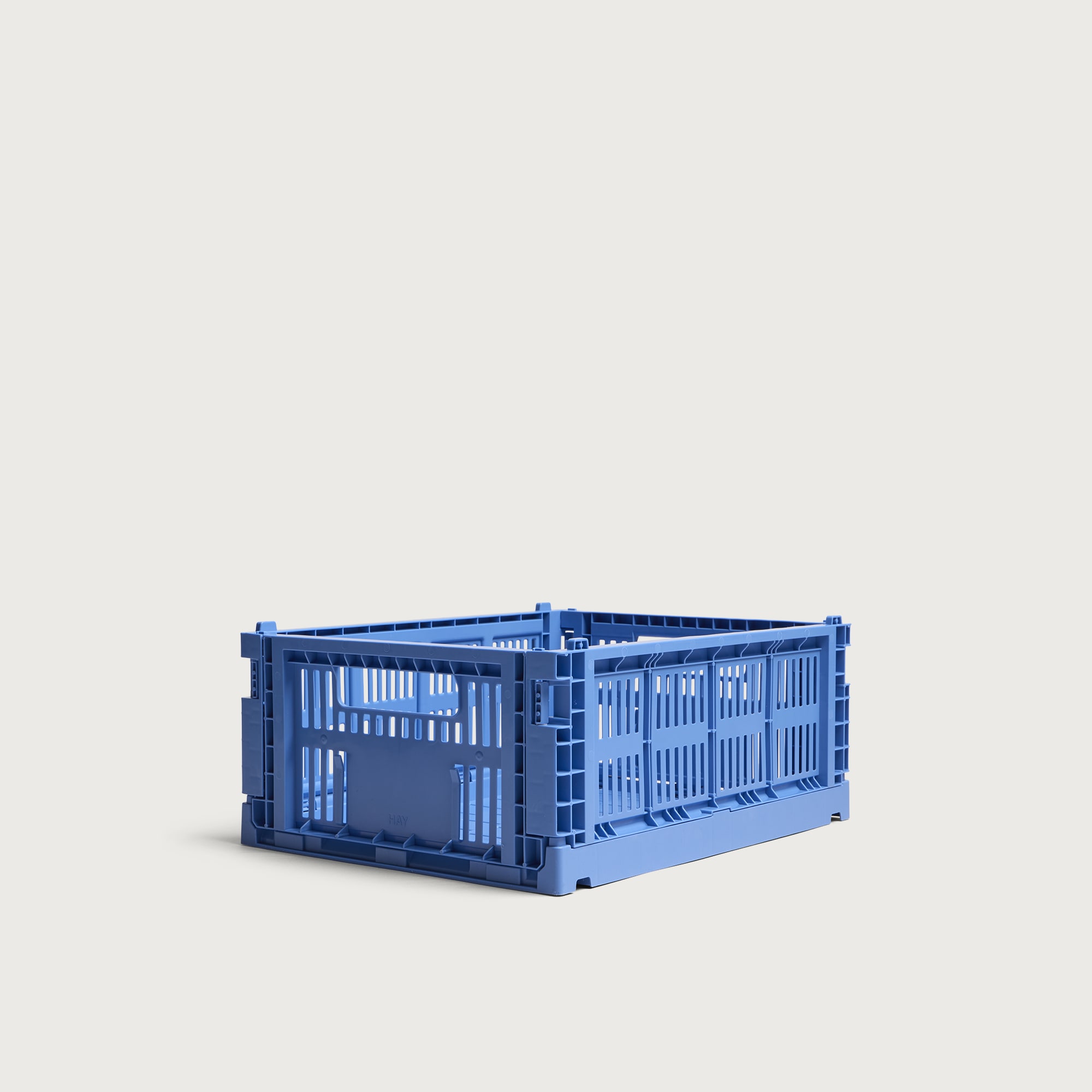 Hay Blue - Basket Colour Crate - Recycled Polypropylene - Designer Studio - Image 2