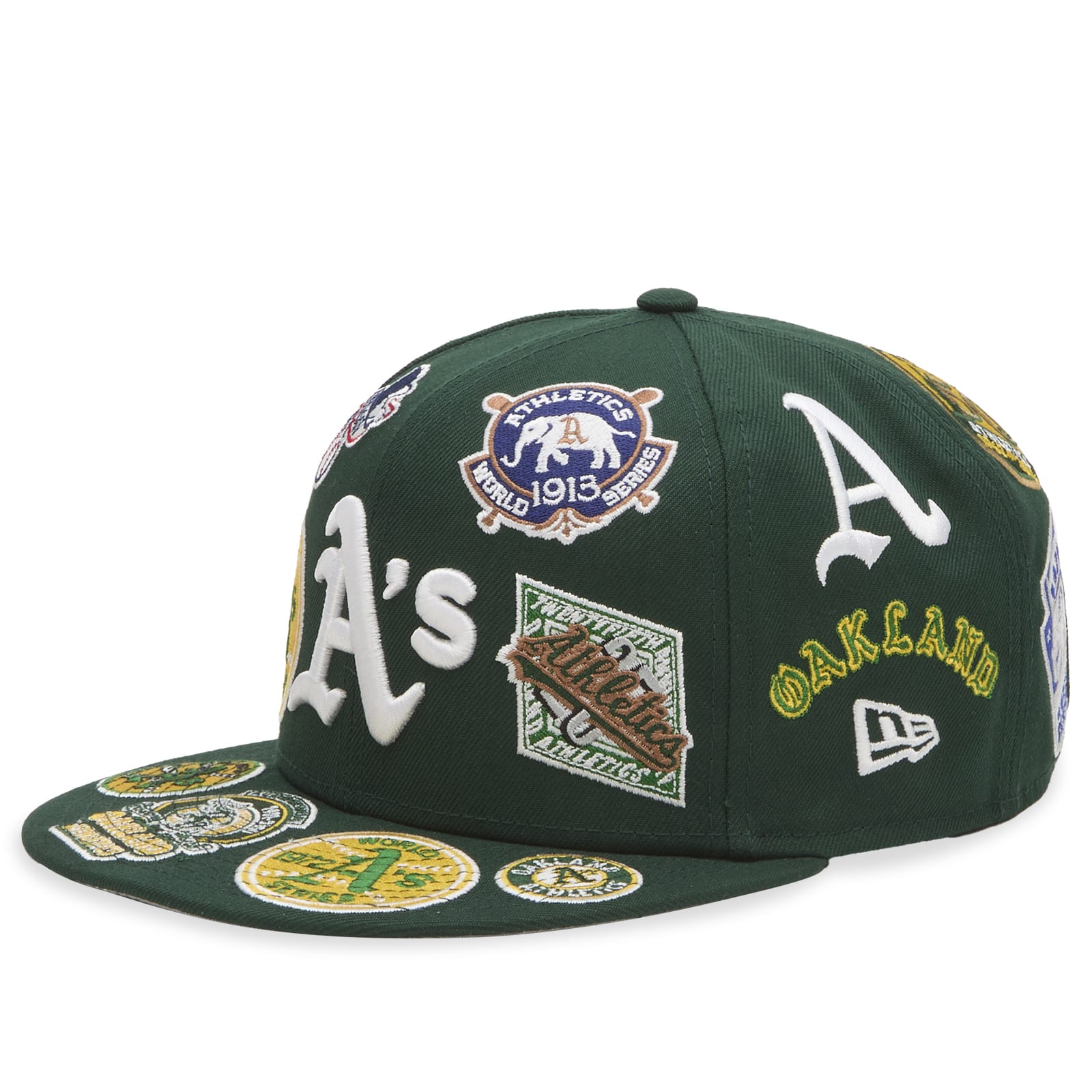 New Era Image Oakland Athletics All Over 59Fifty Cap Green New Era Image Oakland Athletics All Over 59Fifty Cap Green
