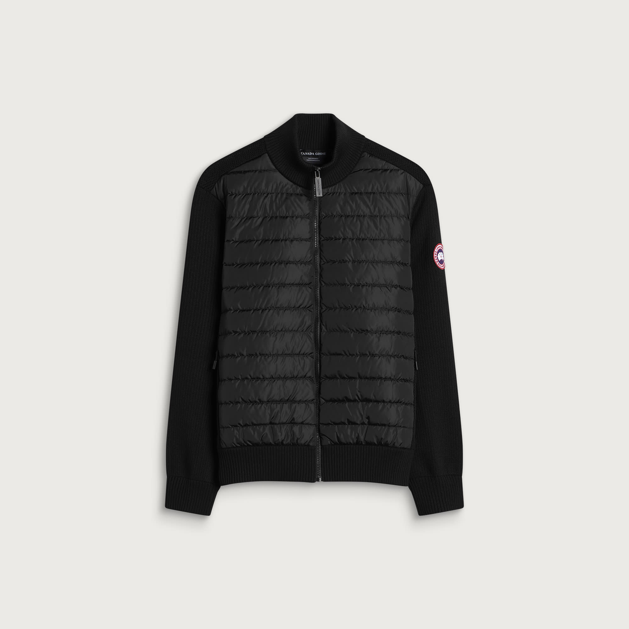 Canada Goose Men's Hybridge Knit Jacket Black
