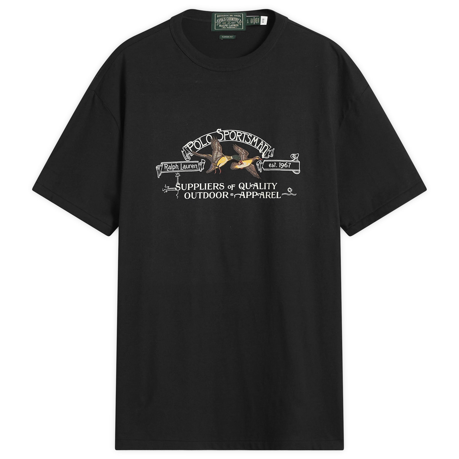 Polo Ralph Lauren Sportsman T-Shirt Polo Black | END. (US)
