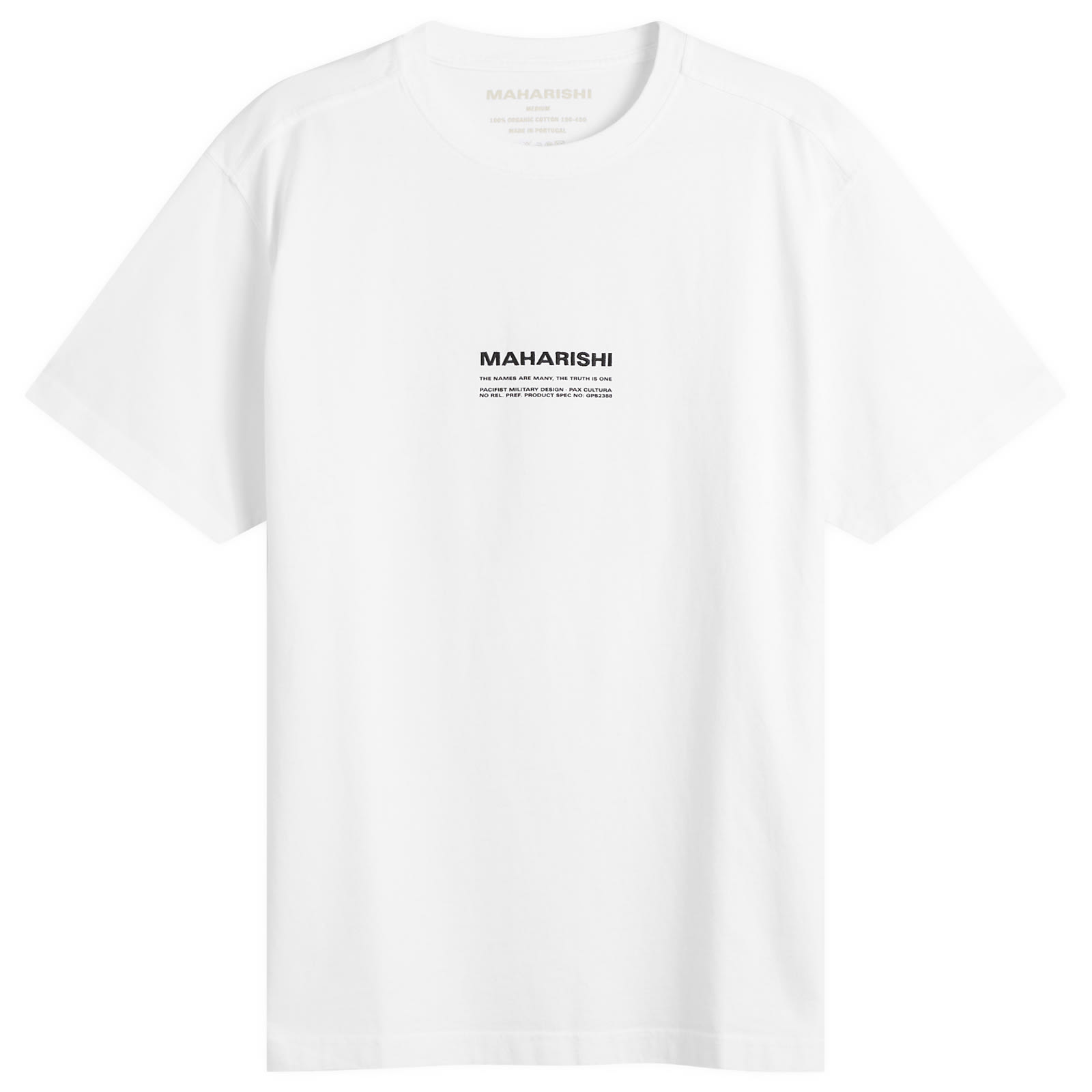 Maharishi — Maharishi Men's Lu Fang Horse Rider Embroidered T-Shirt in White, Size Small