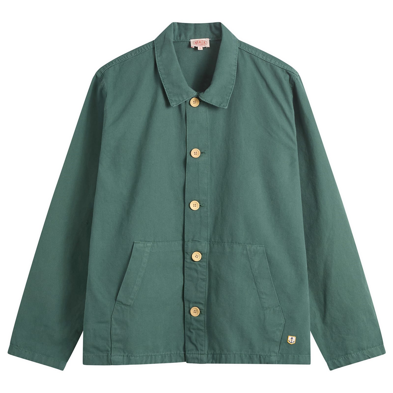 Armor-Lux Men’s Fisherman Chore Jacket Dark Ivy