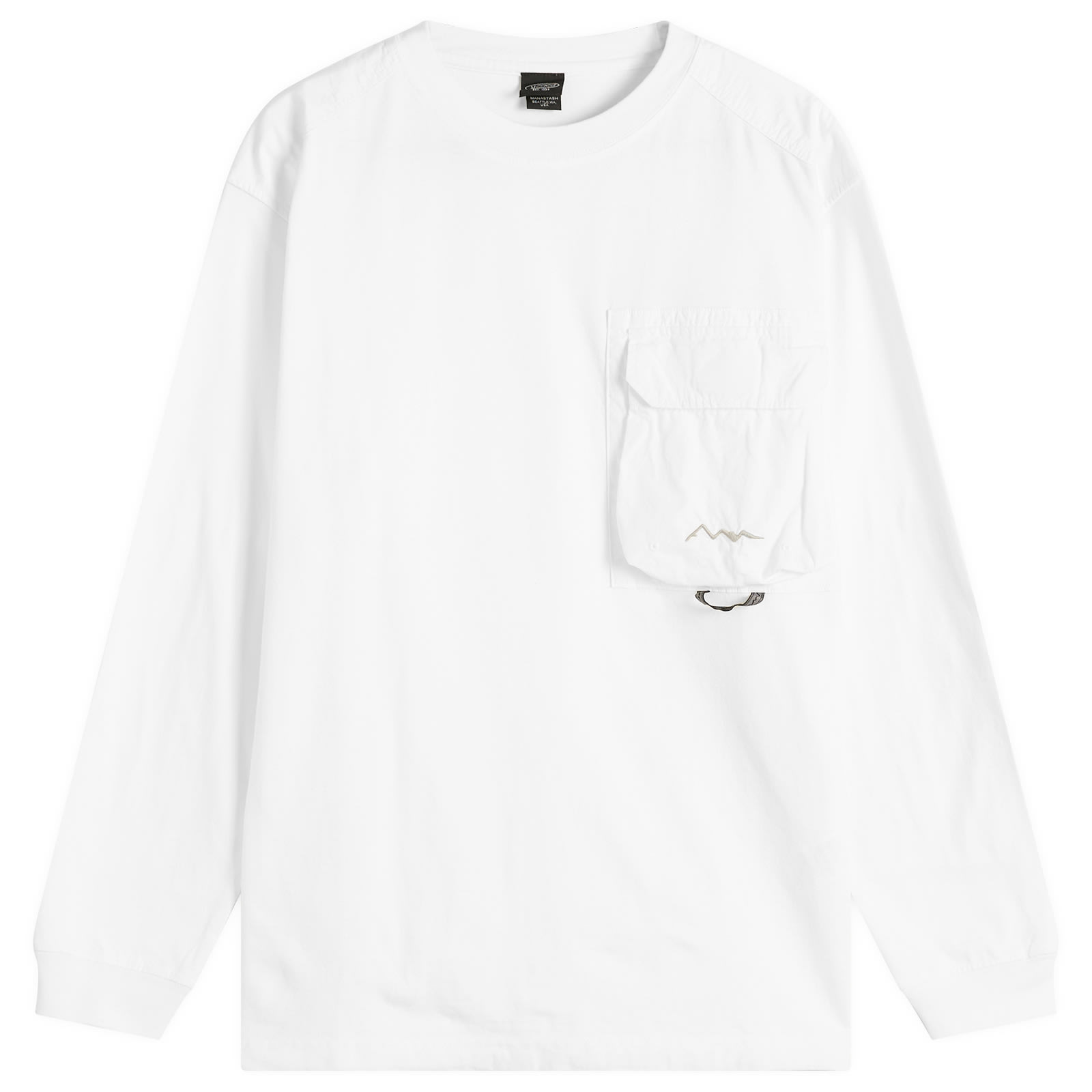 Manastash Men’s Armor Long Sleeve Top White