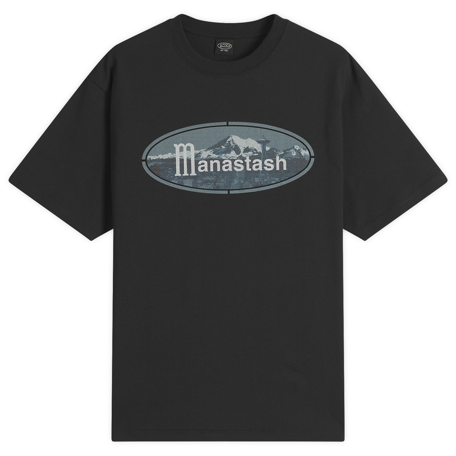 Manastash Men’s Ridge Logo T-Shirt Black