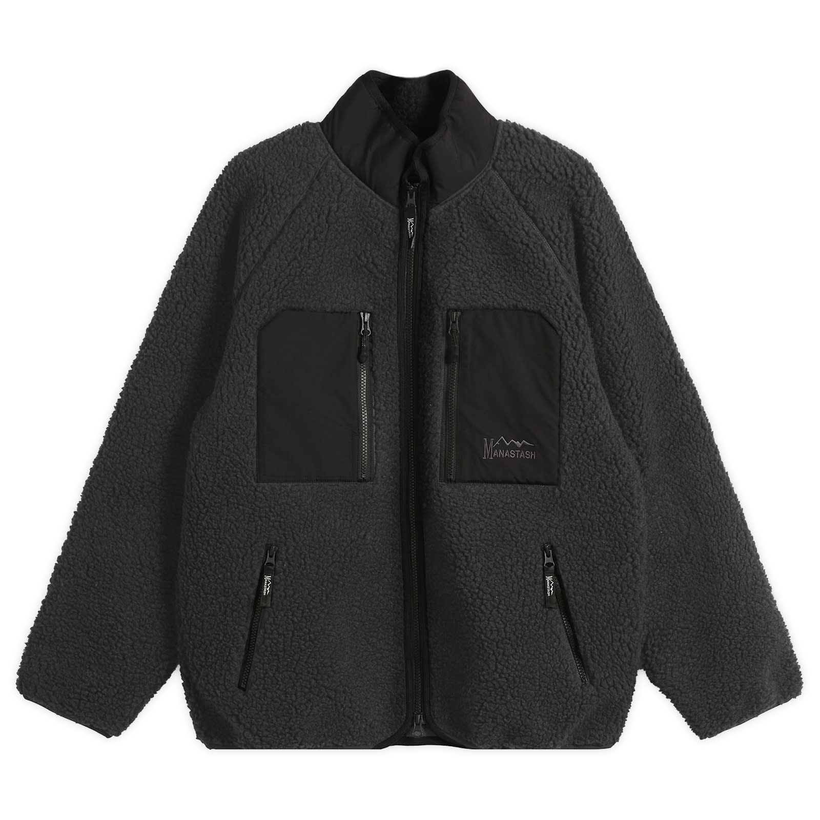 Manastash Men’s Mountain Gorilla Fleece Jacket Black