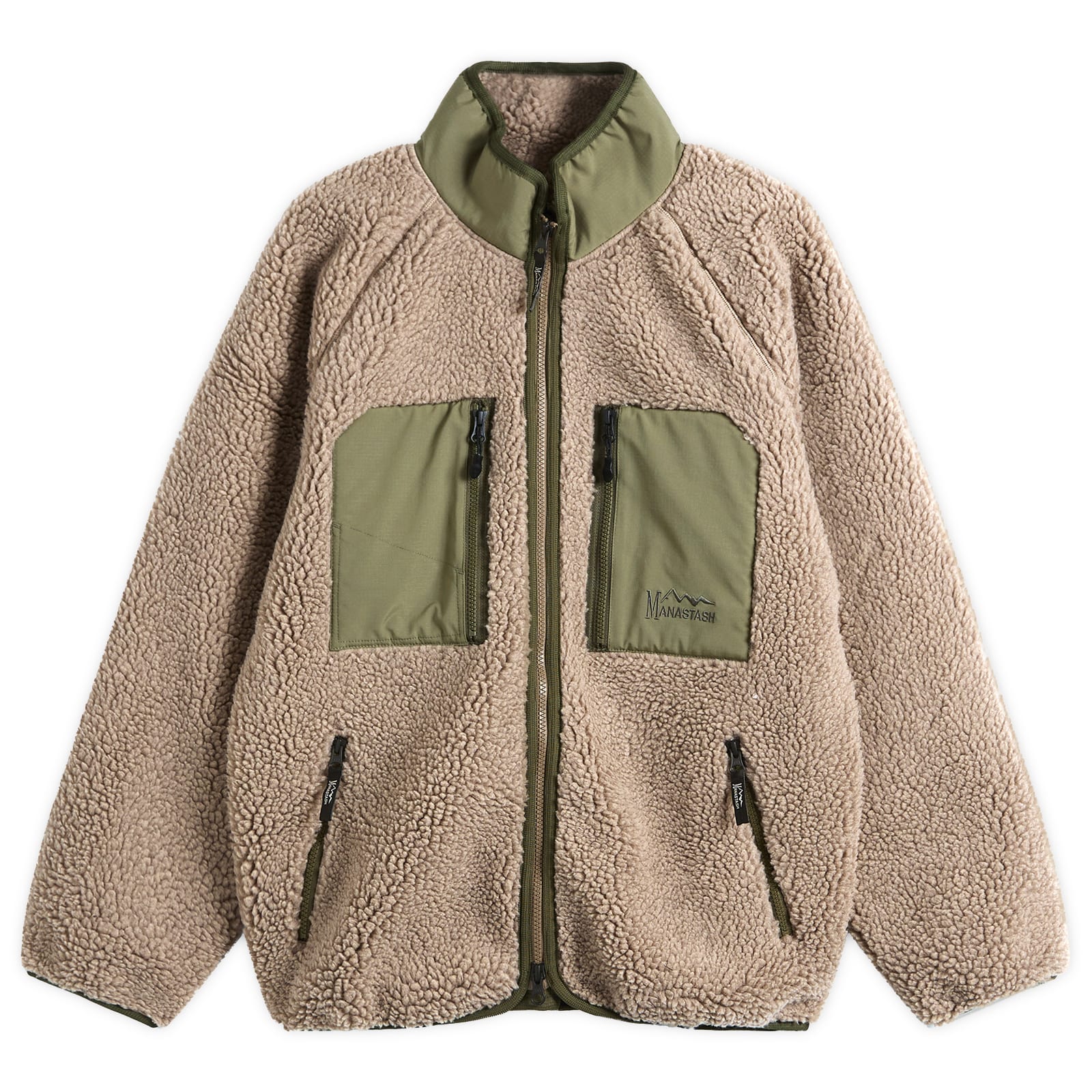 Manastash Men’s Mountain Gorilla Fleece Jacket Mocha