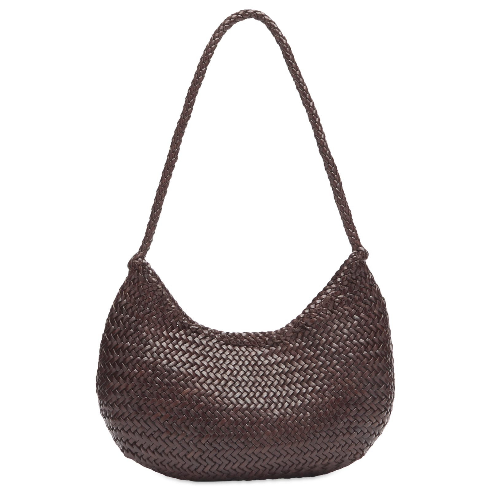 Dragon Diffusion Women's Nova Luna Shoulder Bag in Dark Brown 
