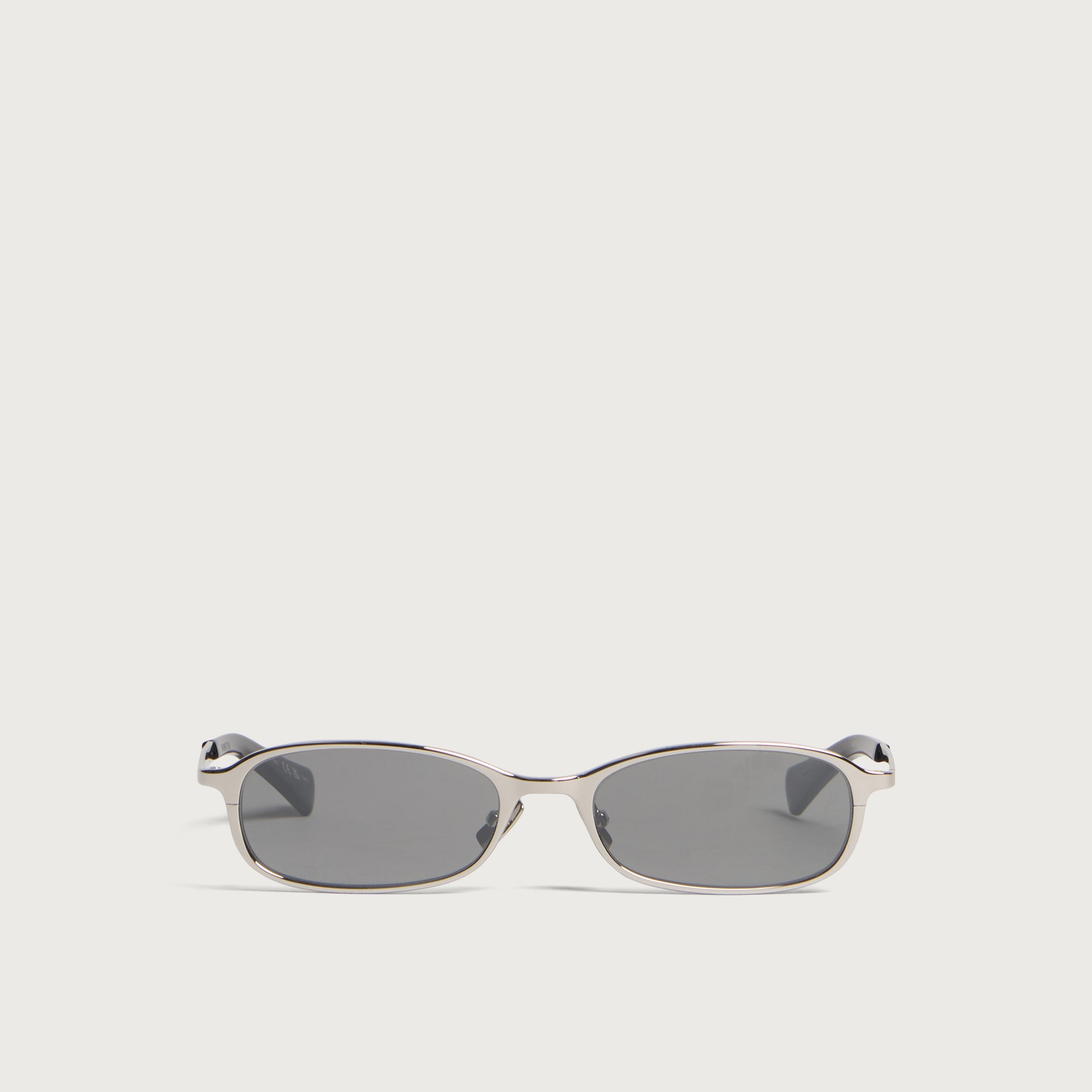 Saint Laurent 934 MIA SL Logo Sunglasses Silver
