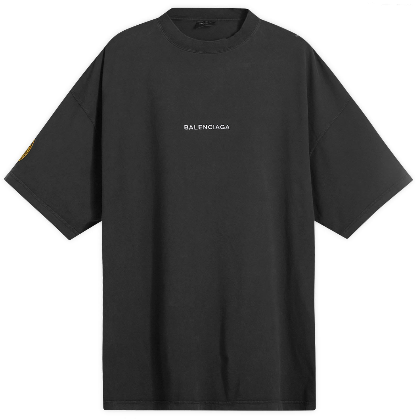 Balenciaga Uniform Merch Dry Jersey Oversized T-Shirt Faded