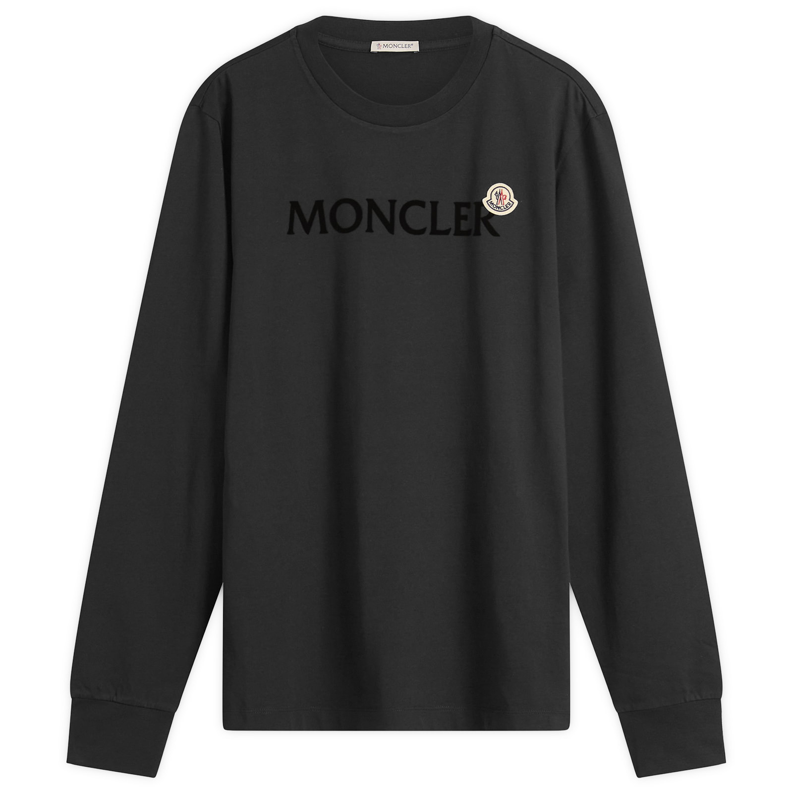 Moncler Men's Pixel Logo T-Shirt Black - Curated Menswear