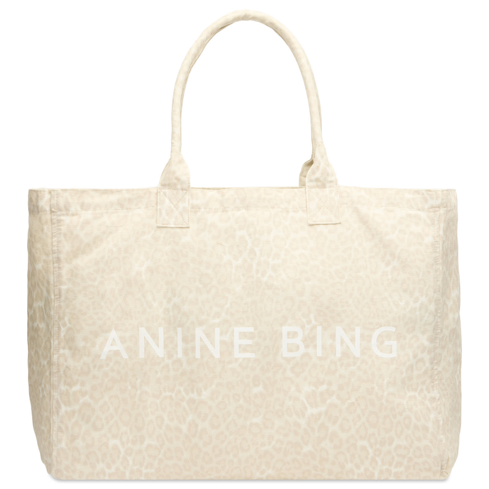 Anine Bing Women's Leo Canvas Tote Bag in Multi 