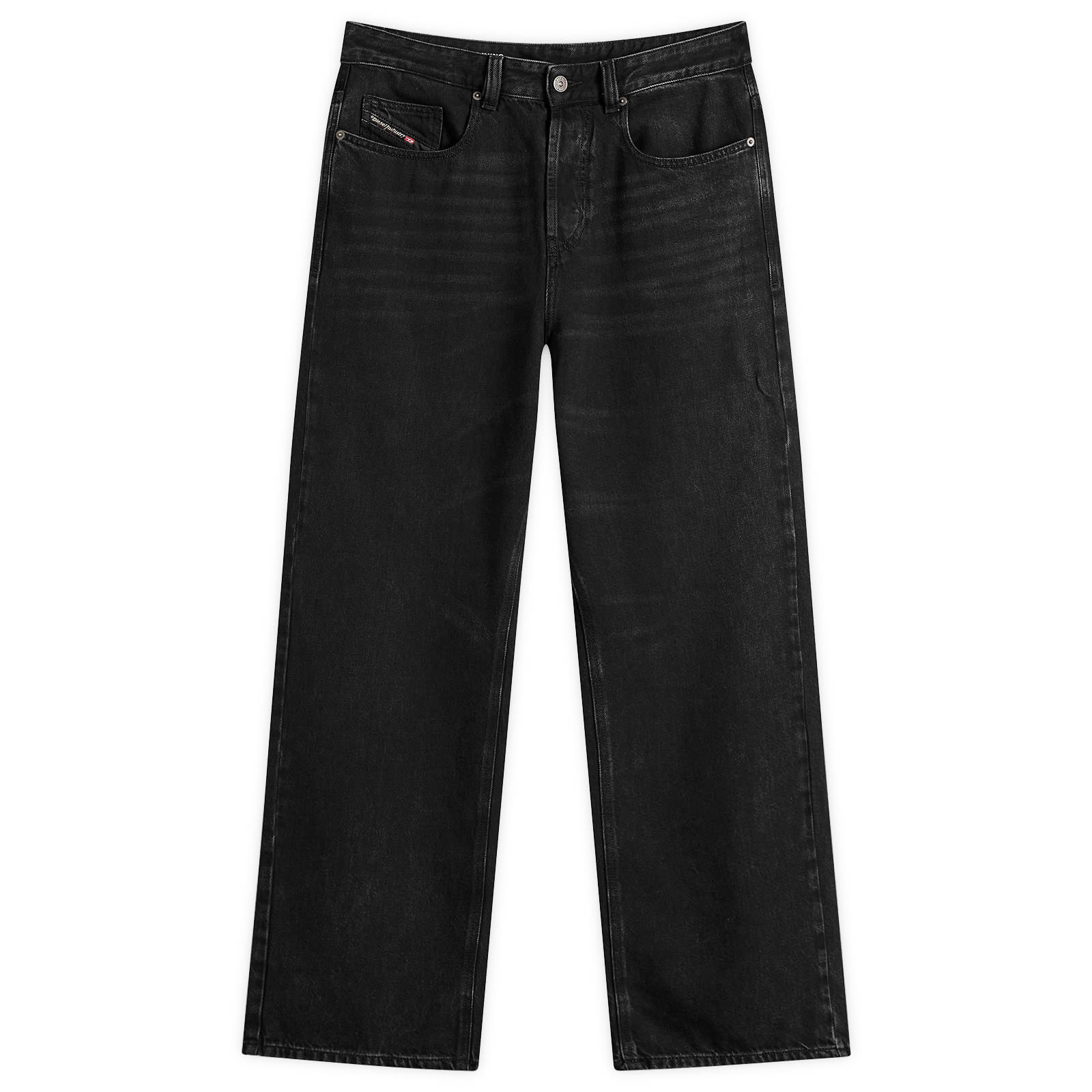 Diesel Men's 2001 D-Macro Baggy Denim Jeans in Black, Size 32"