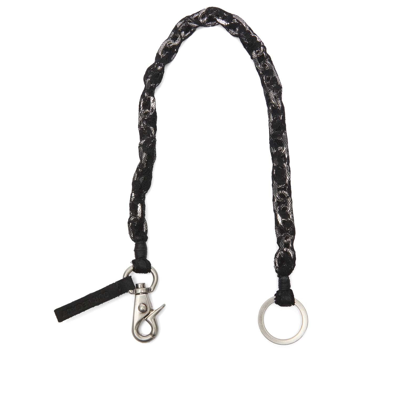Our Legacy Men’s Lace Ladon Keychain Onyx