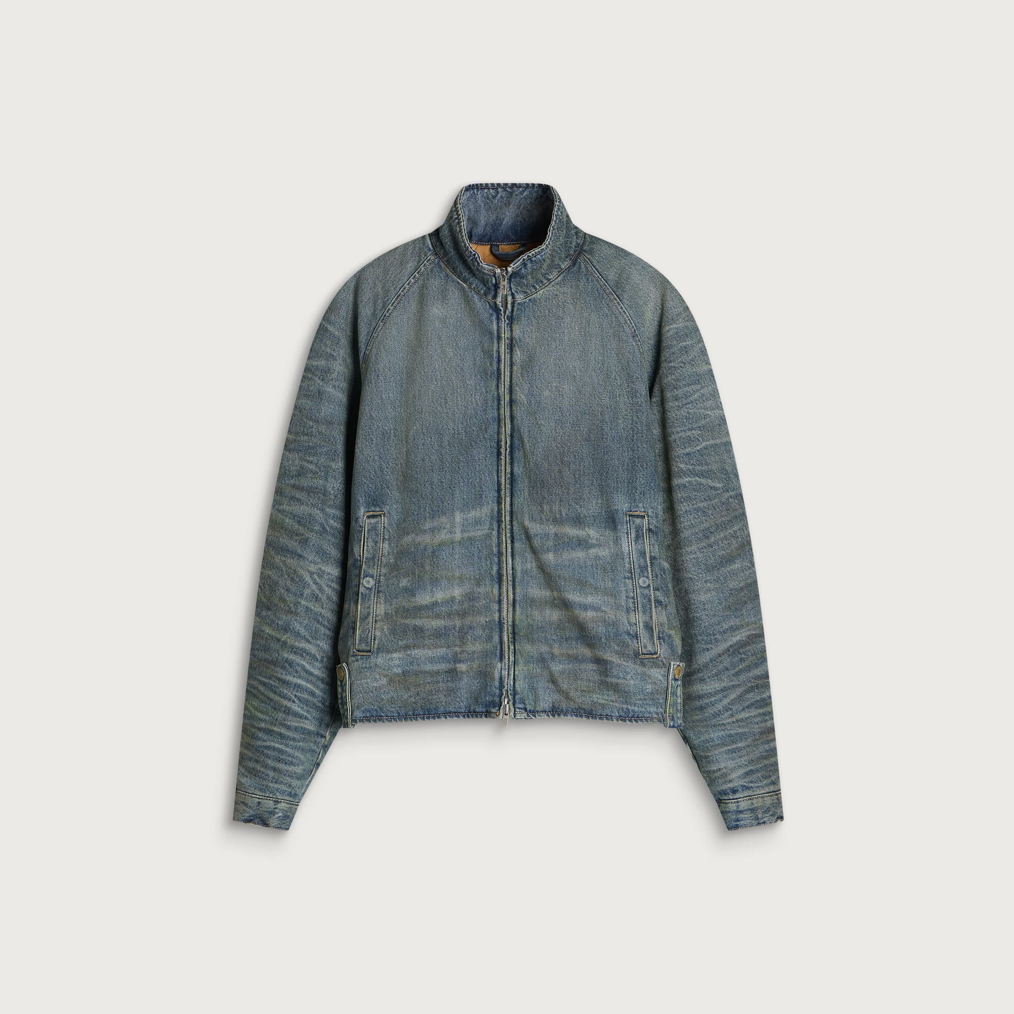 Diesel: Diesel Men's Barus Denim Jacket in Dirty Denim, Size X-Large