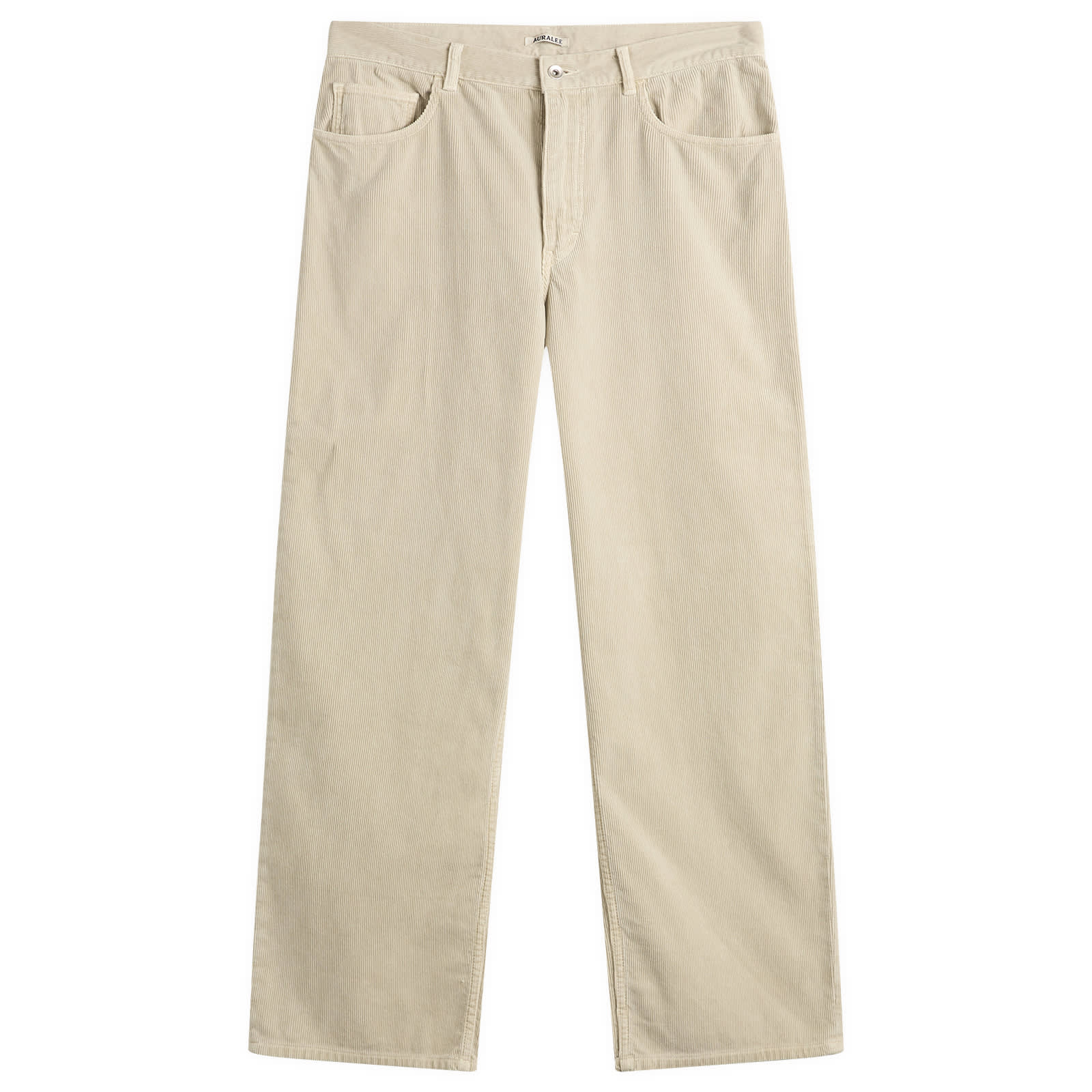 Auralee Alpaca Wool Leno Cloth Easy Pant, Navy - Curated Menswear