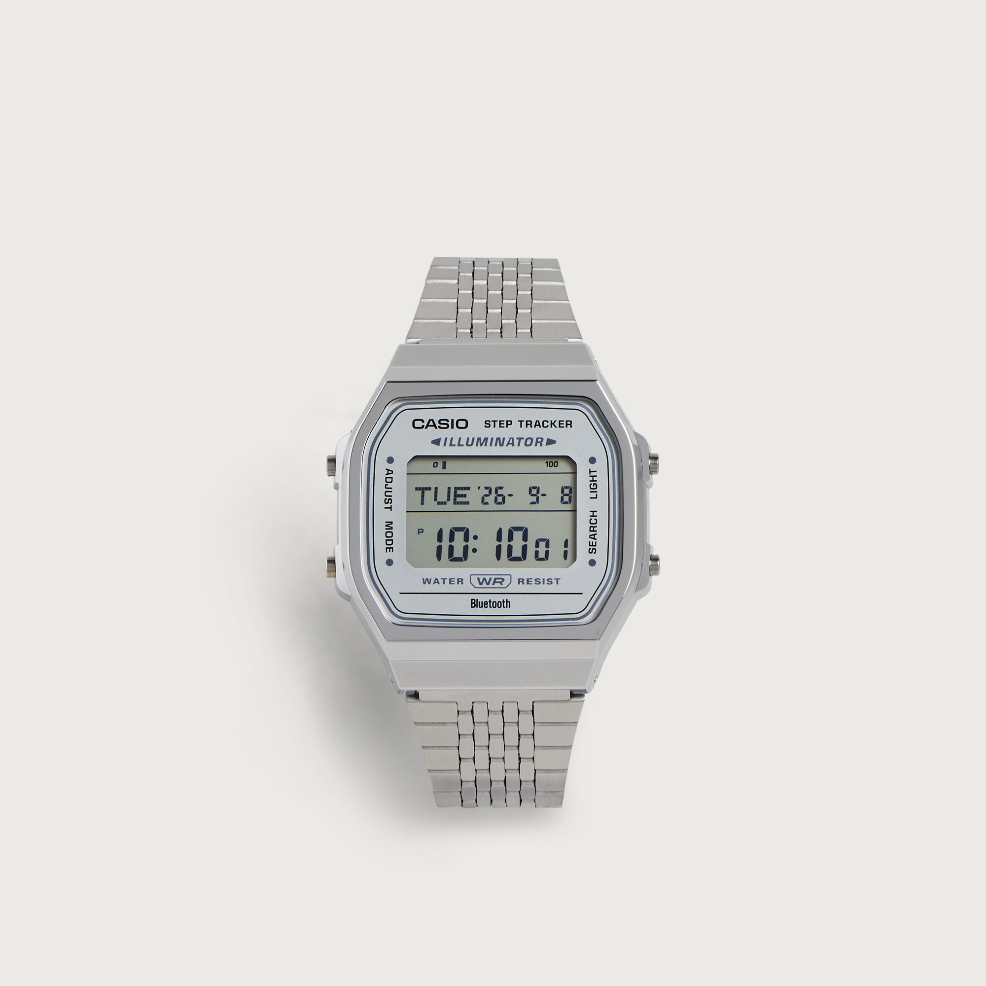 Casio F91 Vintage Trackers Watch in Silver