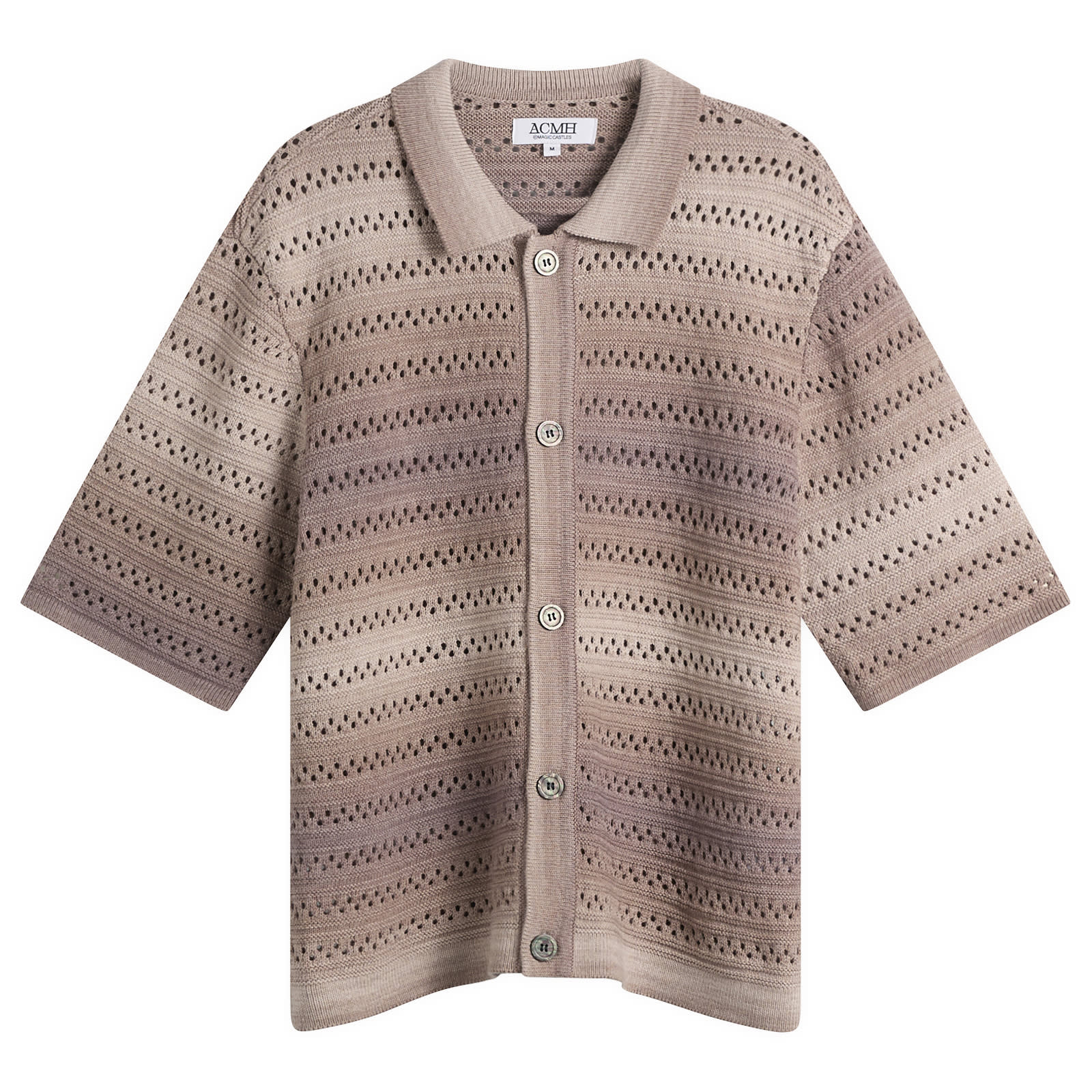 ACMH by Magic Castles — ACMH by Magic Castles Men's Flush Shirt in Purple Gradient, Size Large