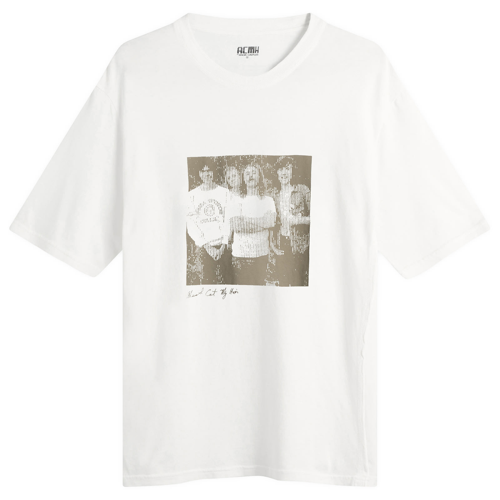 ACMH by Magic Castles — ACMH by Magic Castles Men's CSNY T-Shirt in Off White, Size Small