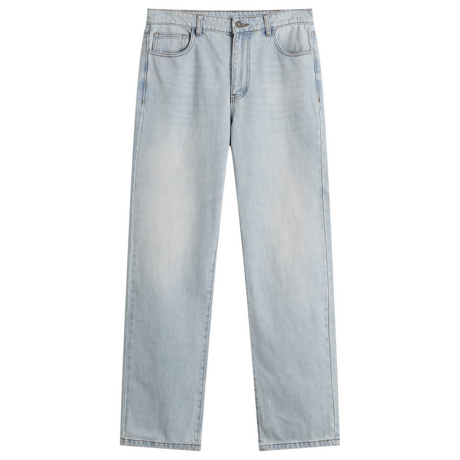 ANNIE HOOD — ANNIE HOOD Men's Hood Denim Jeans in Washed Blue, Size 32"