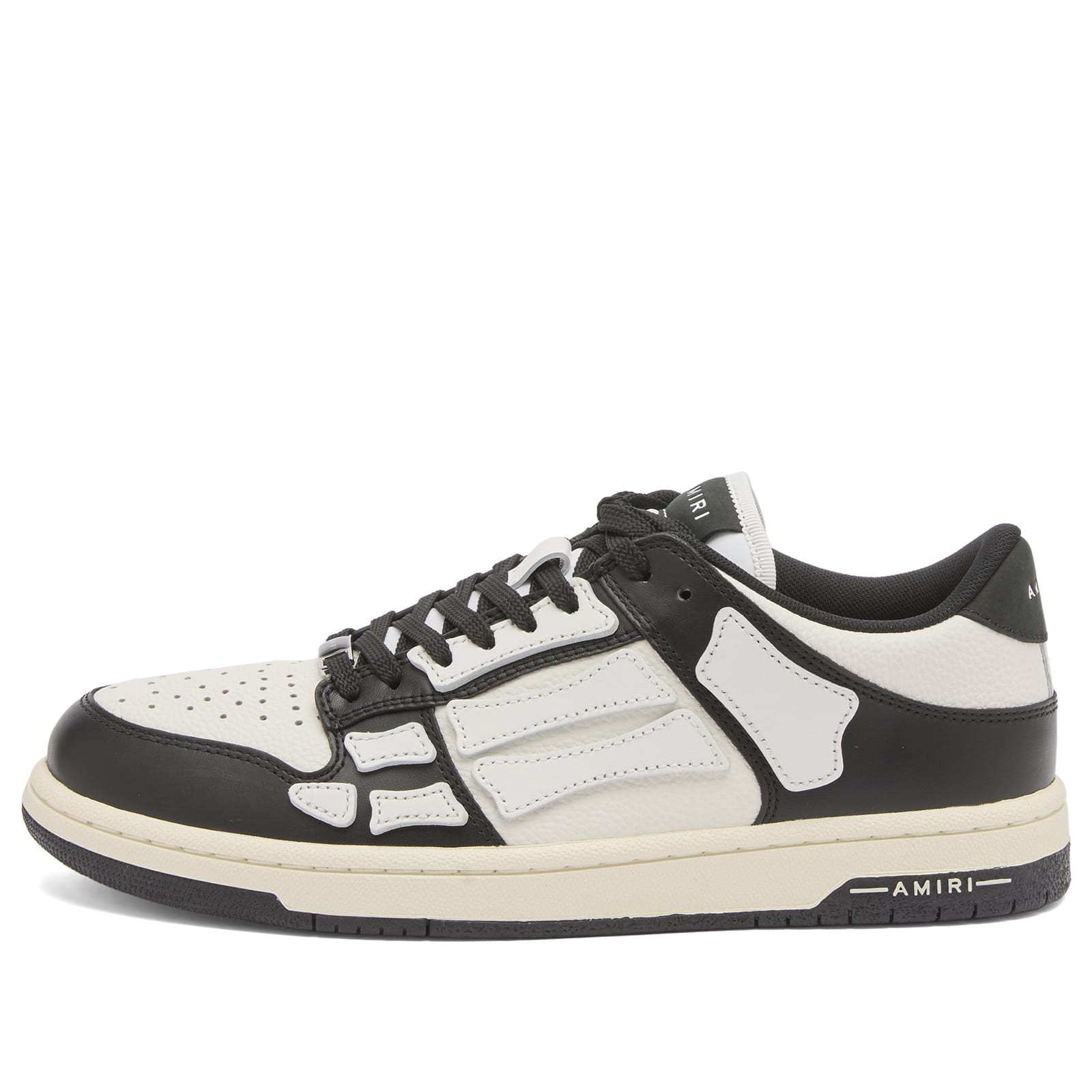 AMIRI Skel Low Top Sneaker Black/White | END. (AR)