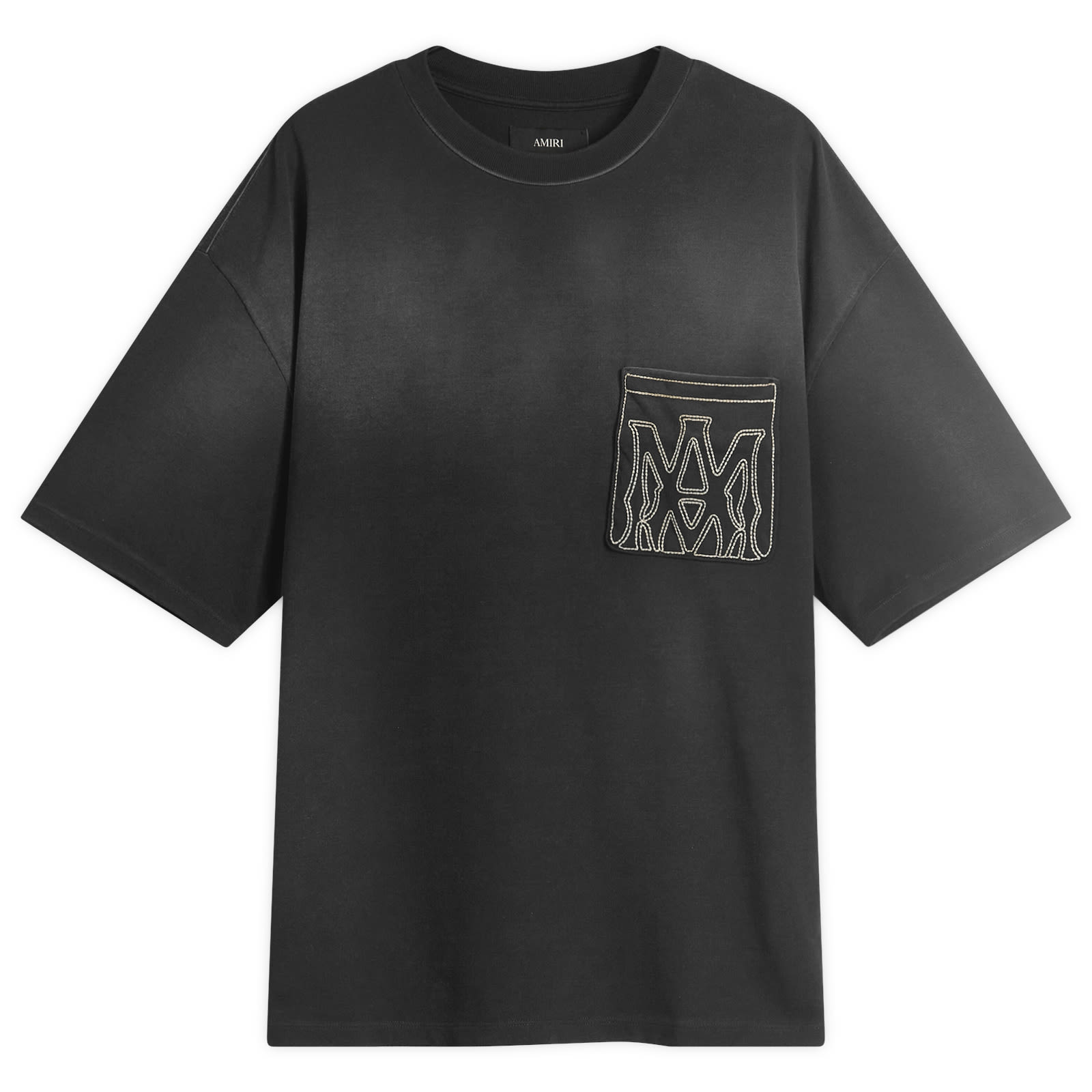 【関税込み】AMIRI ブラック MA Outline オーバーサイズ Tシャツ AMIRI MA Outline Oversized Tee Black | END. (KR)