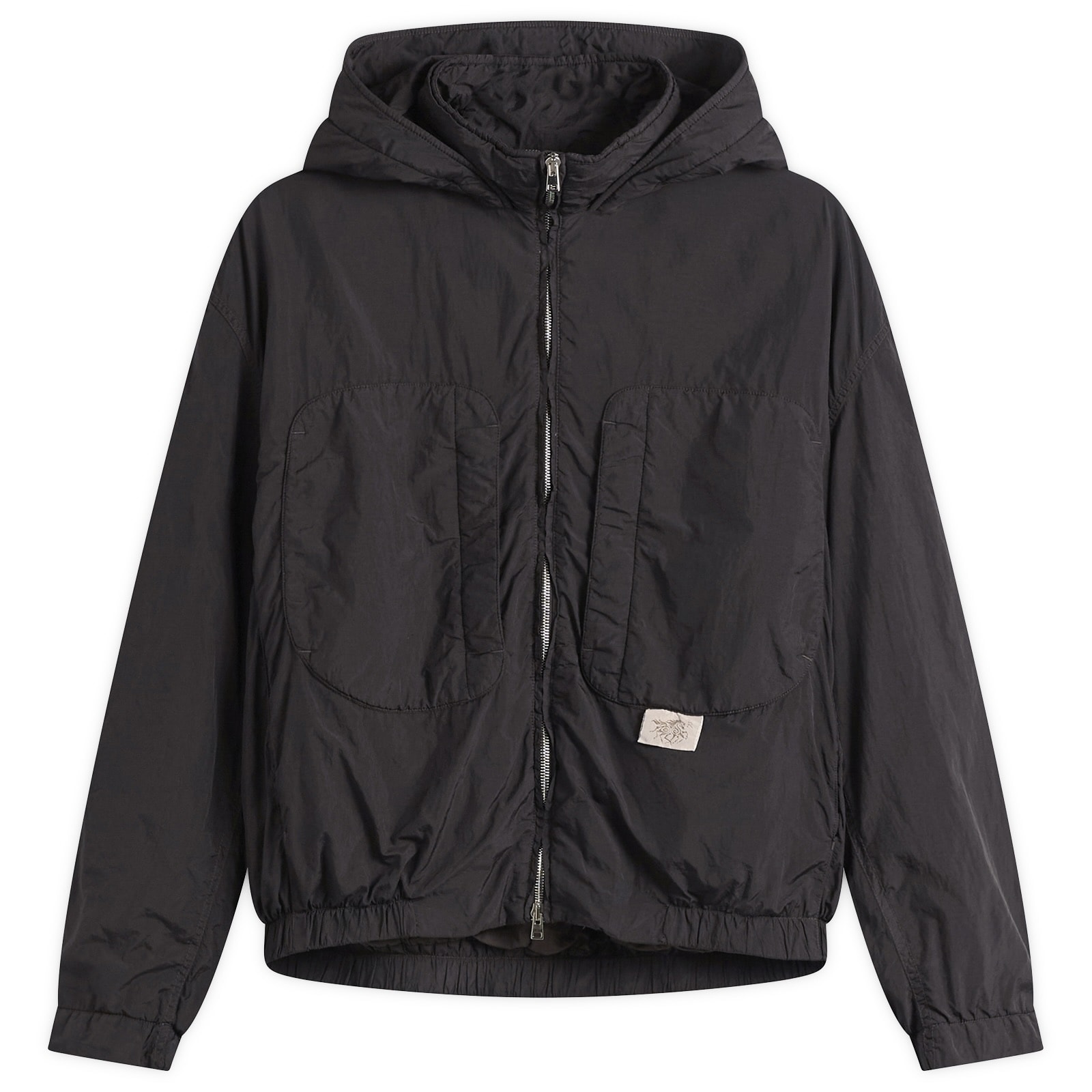 Ranra Men’s Purs Padded Nylon Hoodie Jacket After Dark