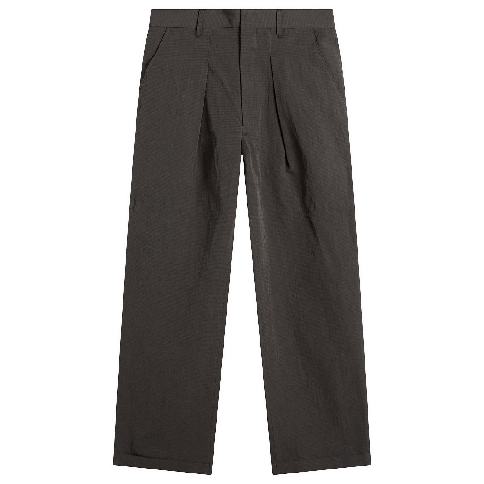 Ranra Men’s Fold Tailored Pants Black Coffee