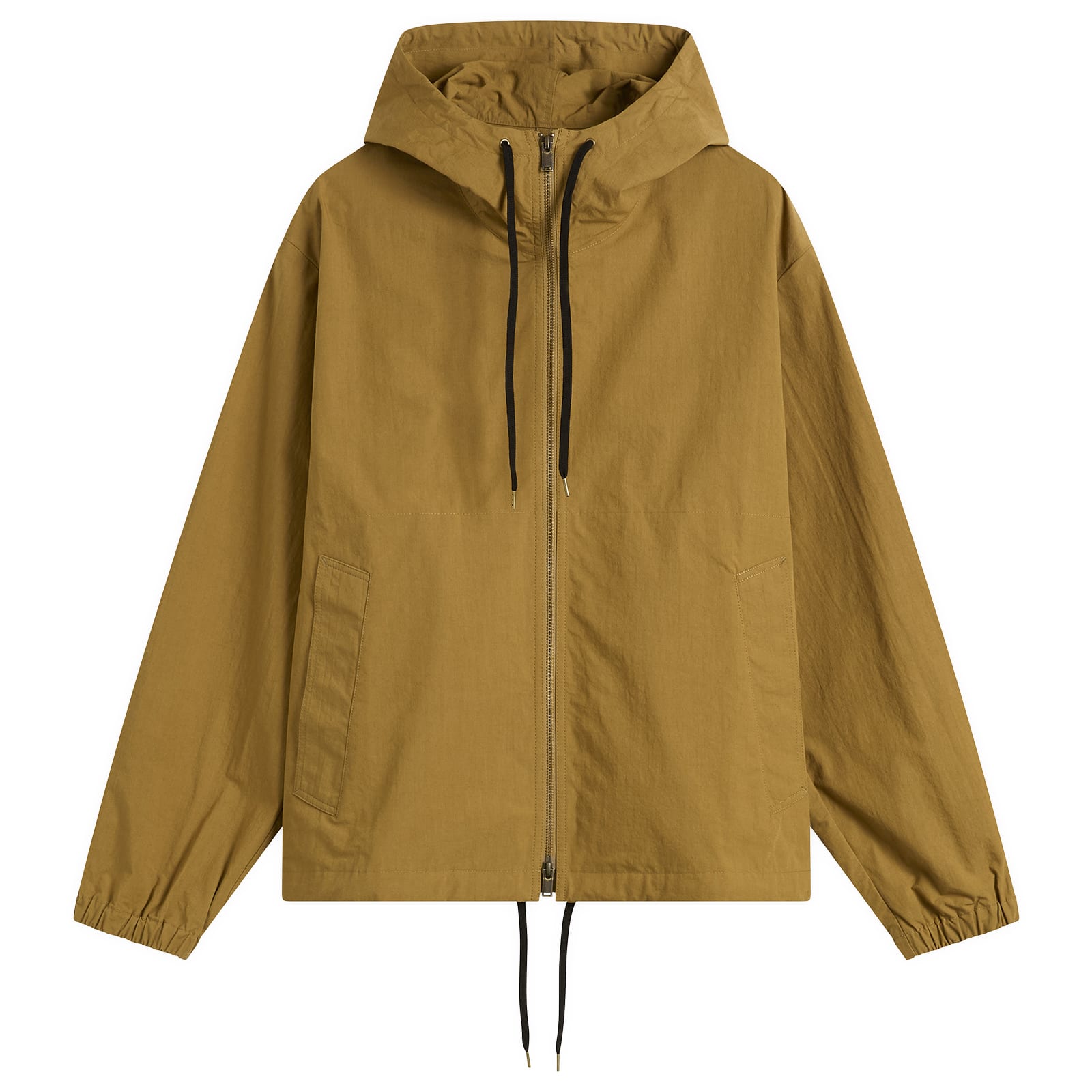 Studio Nicholson Men’s Avon Nylon Cotton Hooded Anorak Tan