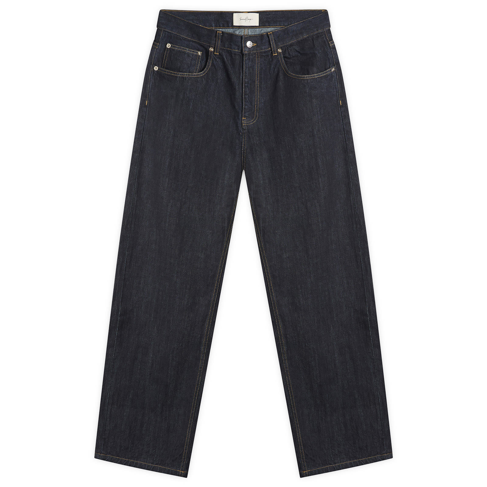 Second Layer Big Papi Denim Indigo Jeans Raw Indigo Selvedge
