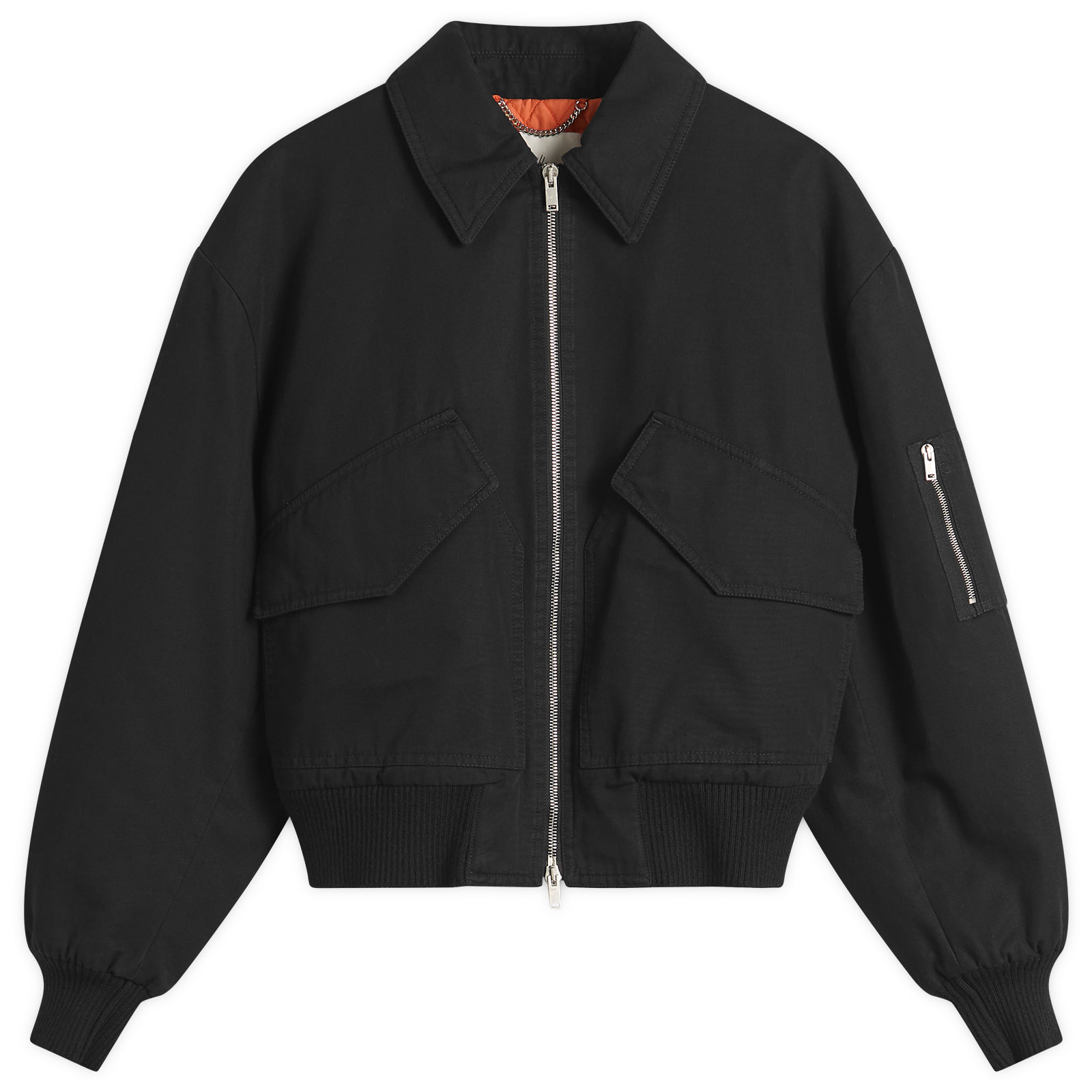 Second Layer Revival Flight Jacket Black