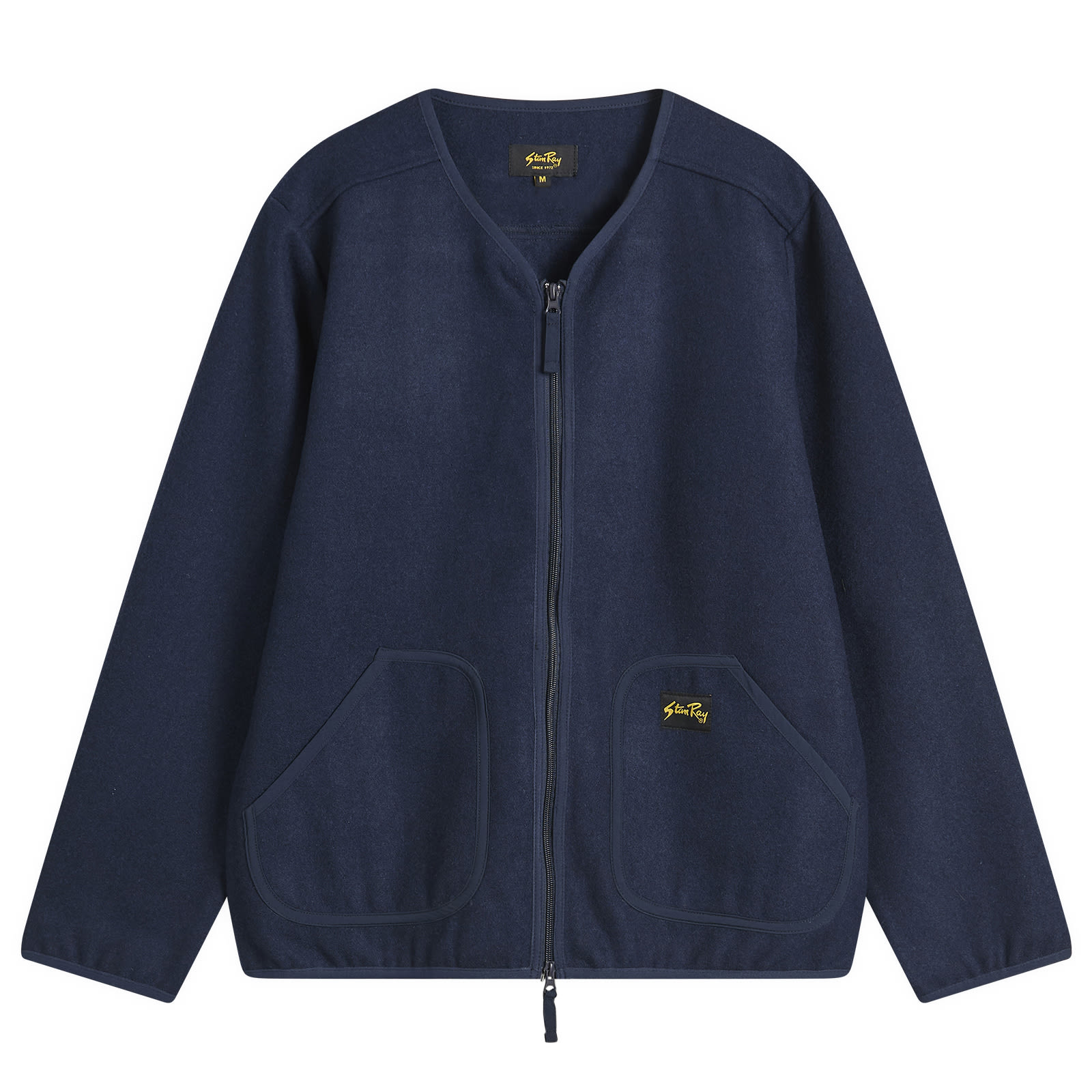 Stan Ray Men’s Wool Fleece Cardigan Navy Heather
