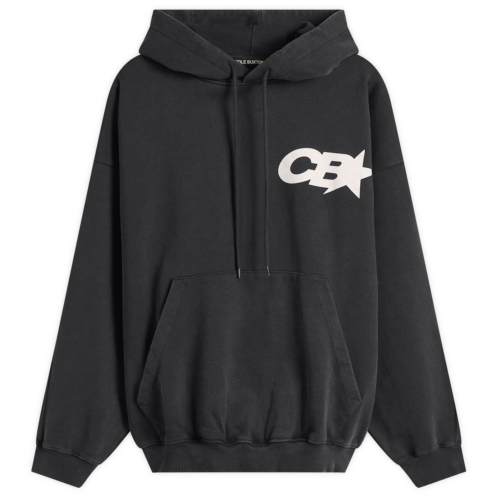 Cole Buxton Men’s CB Star Racing Hoodie Vintage Black