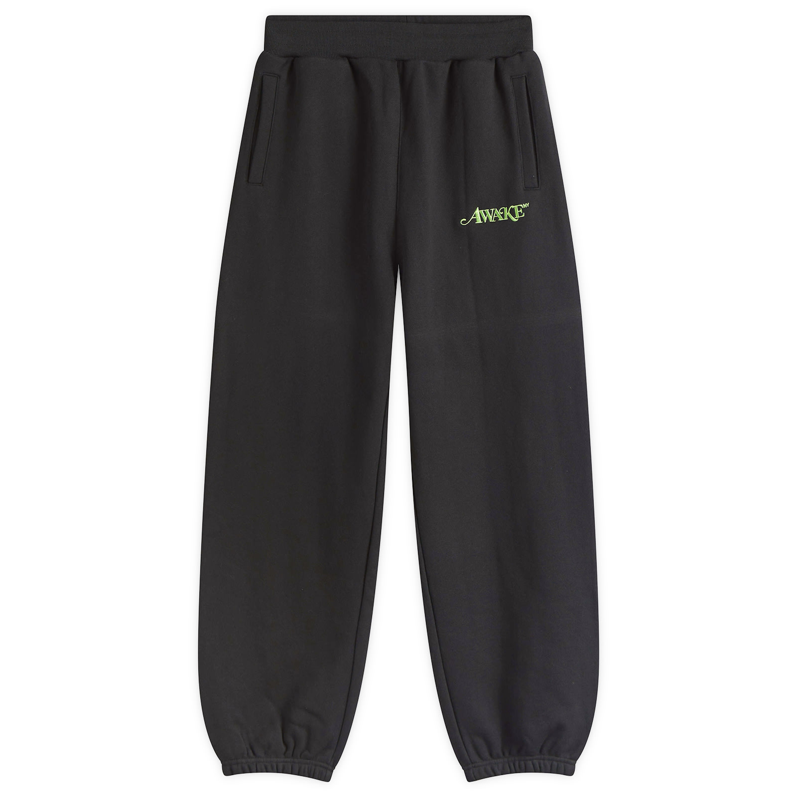 【関税込み】Awake NY ブラック コットン ラウンジパンツ Black Cotton Lounge Pants by Awake NY on Sale